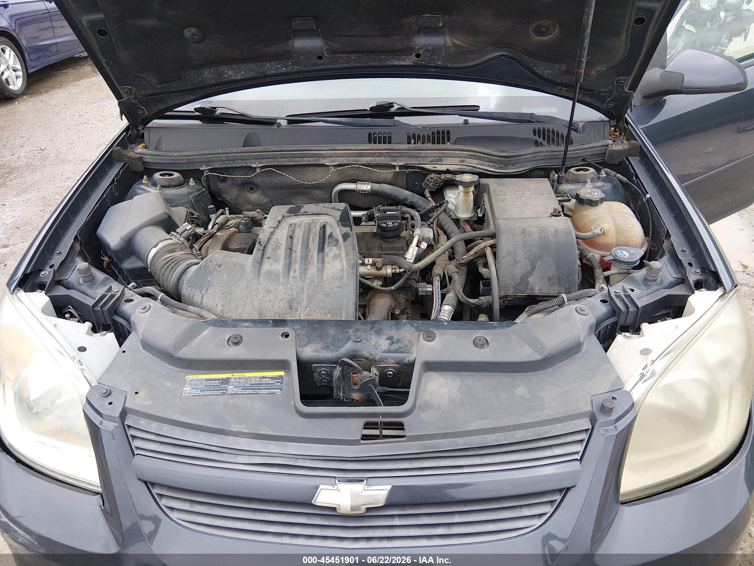 2009 Chevrolet Cobalt Lt Синий vin: 1G1AT58H997288794