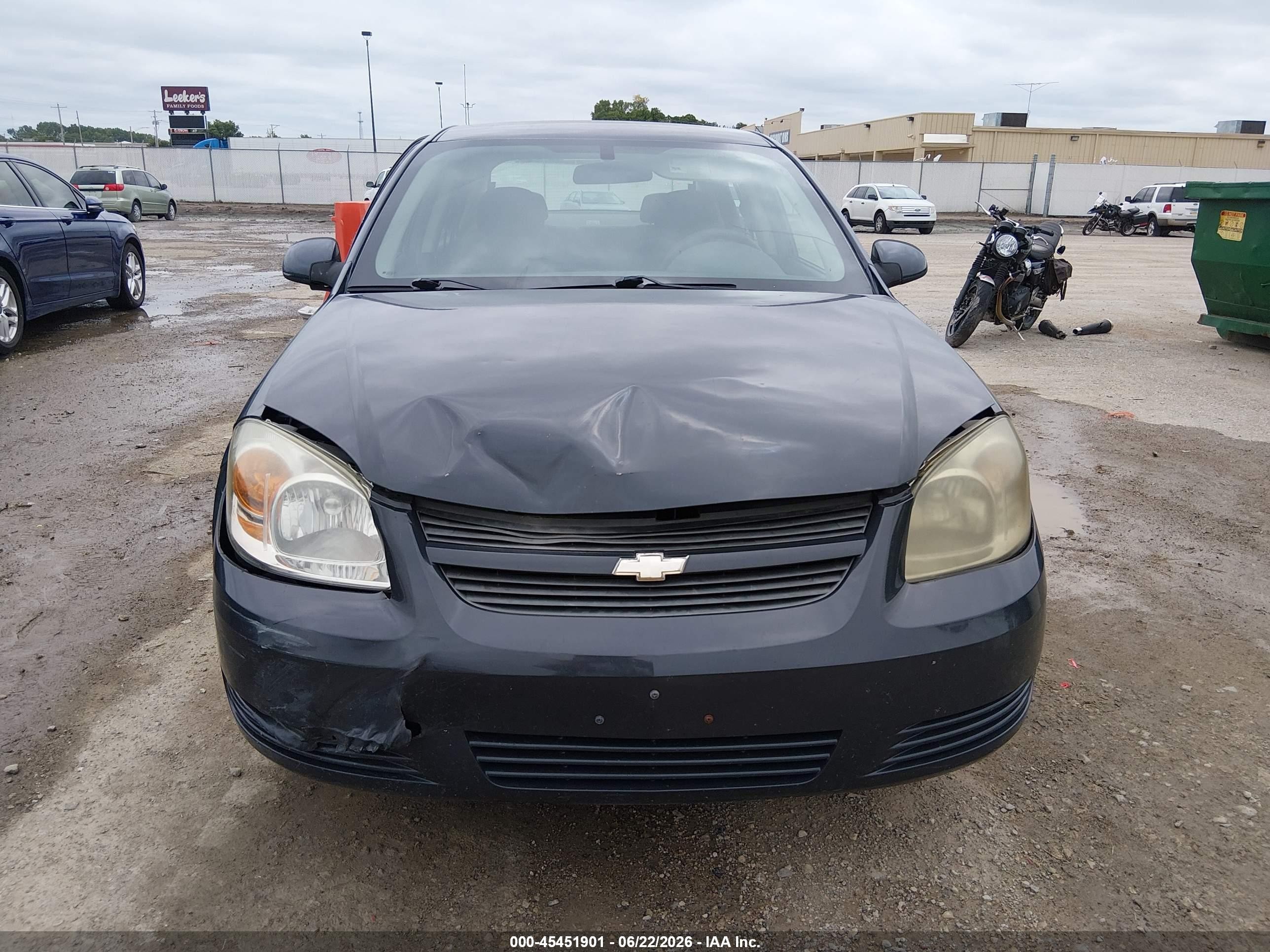 2009 Chevrolet Cobalt Lt Синий vin: 1G1AT58H997288794