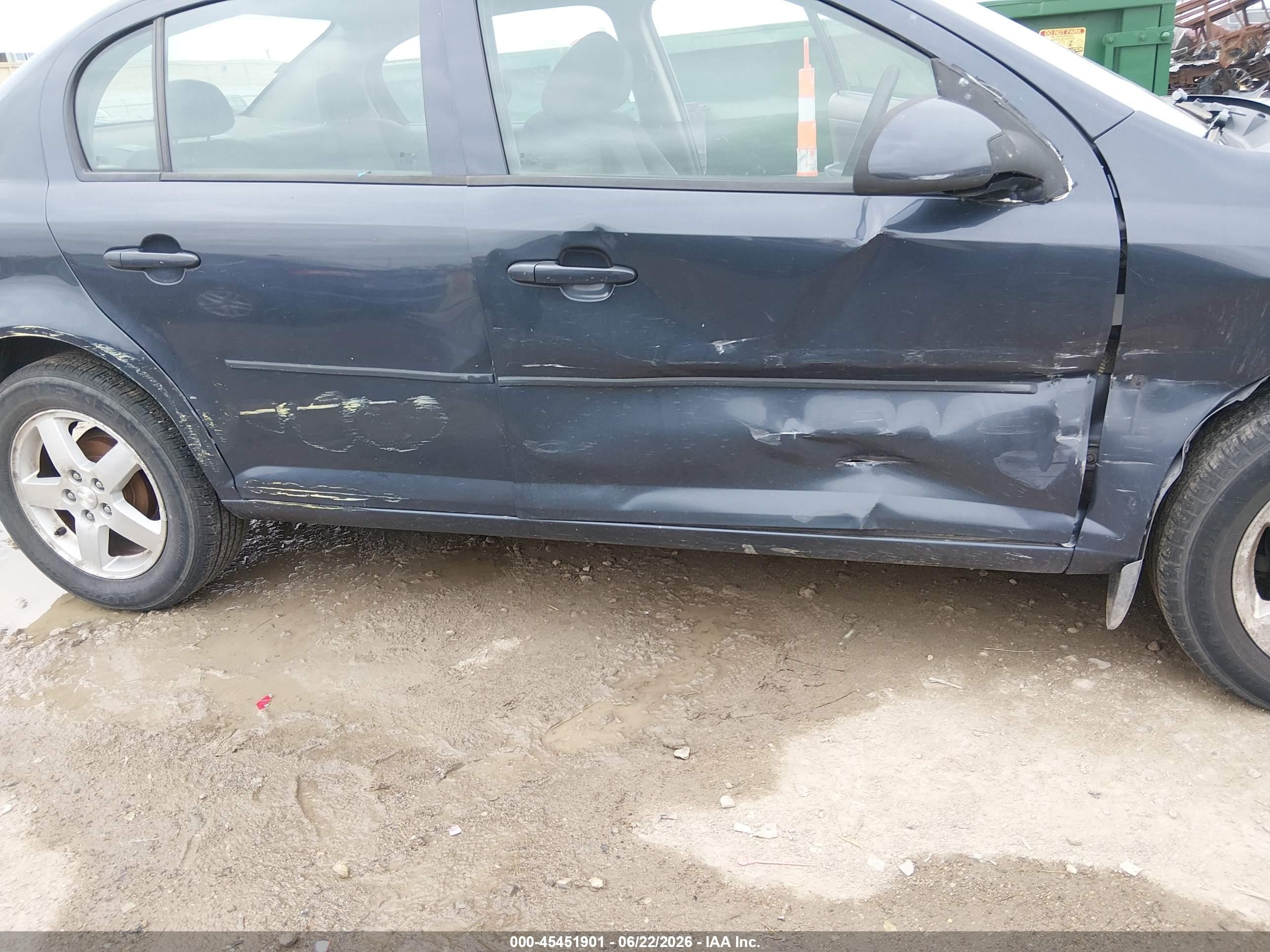 2009 Chevrolet Cobalt Lt Синий vin: 1G1AT58H997288794