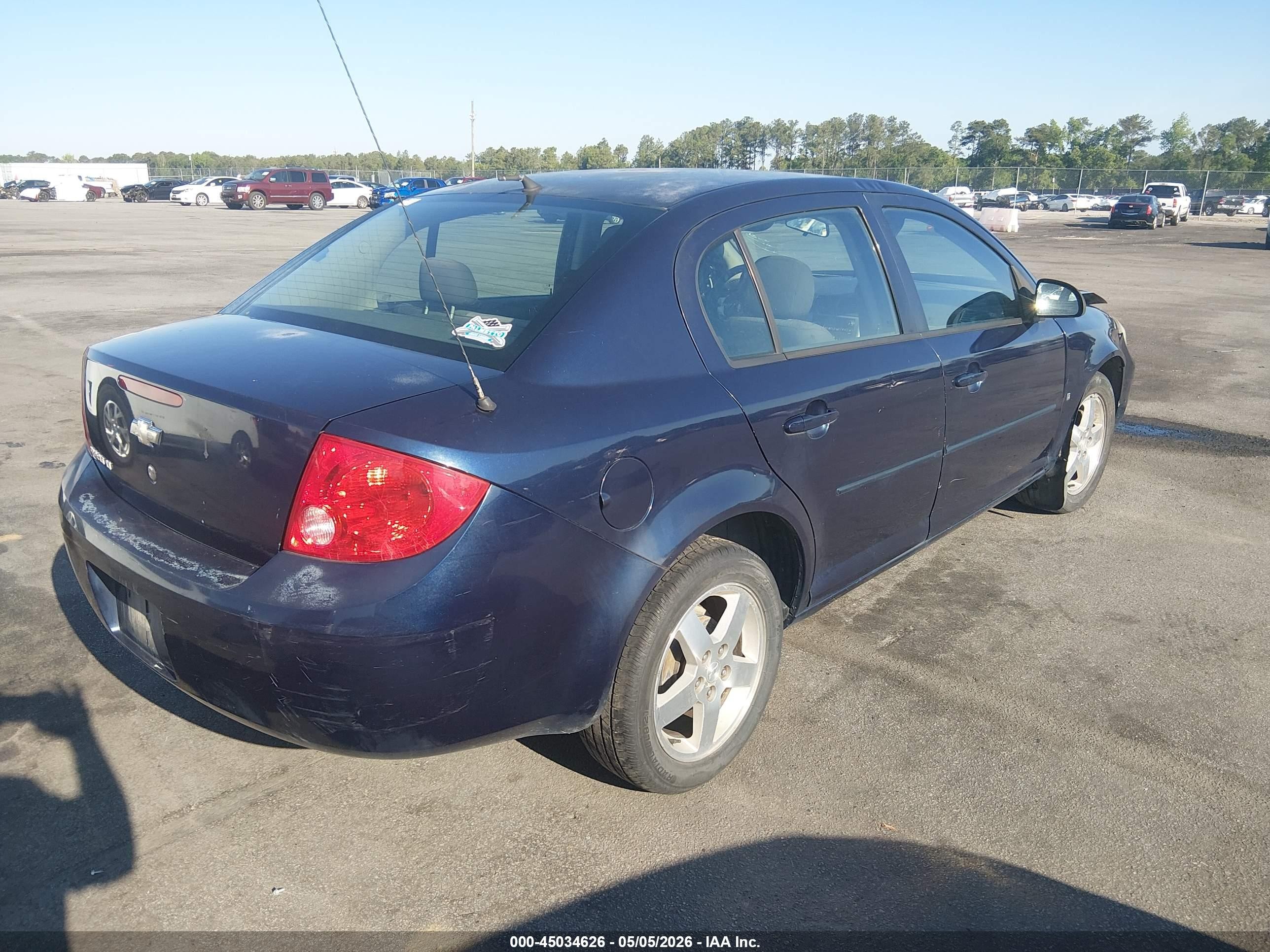2009 Chevrolet Cobalt Lt Blue vin: 1G1AT58HX97104690
