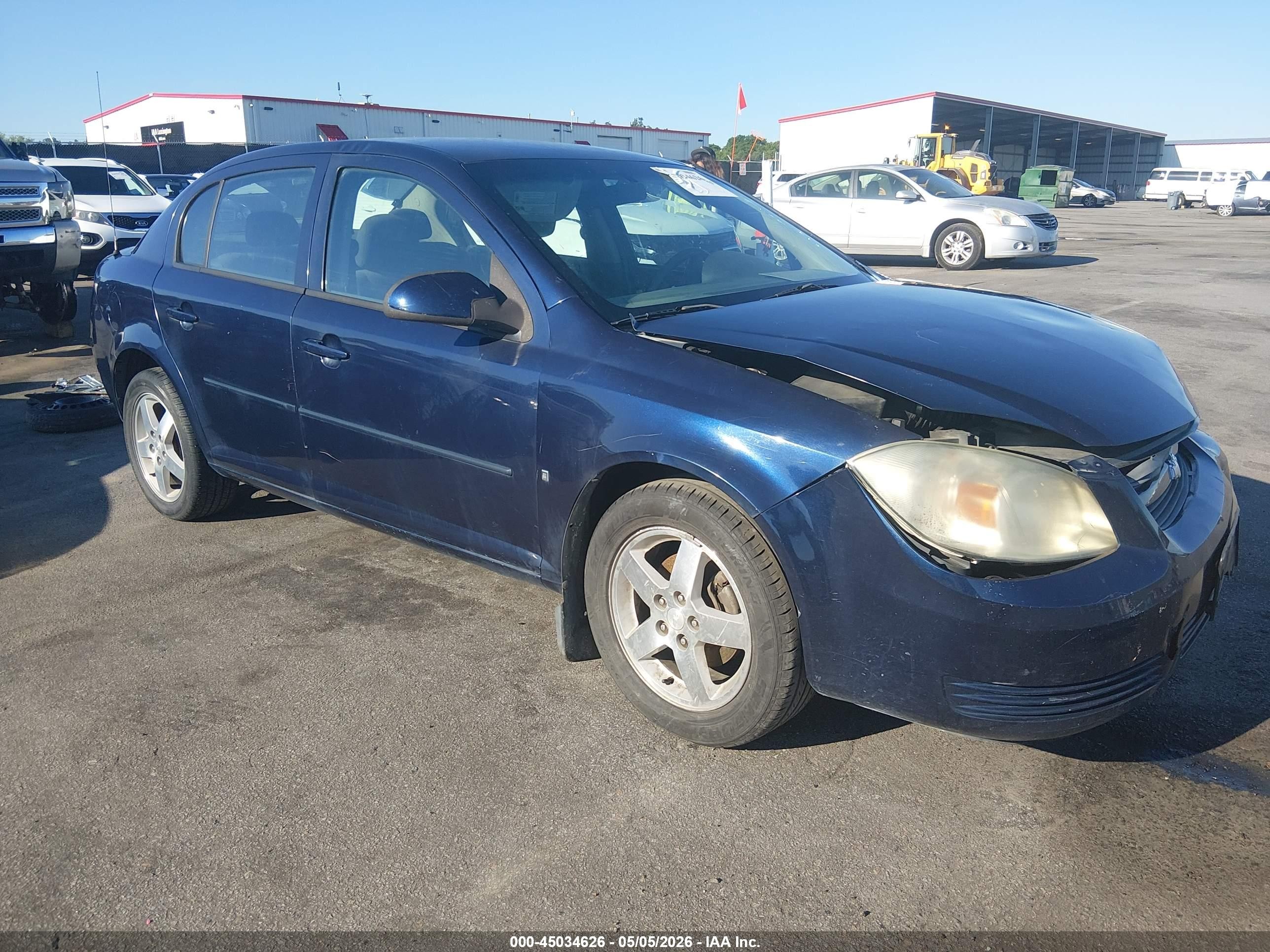 2009 Chevrolet Cobalt Lt Синий vin: 1G1AT58HX97104690