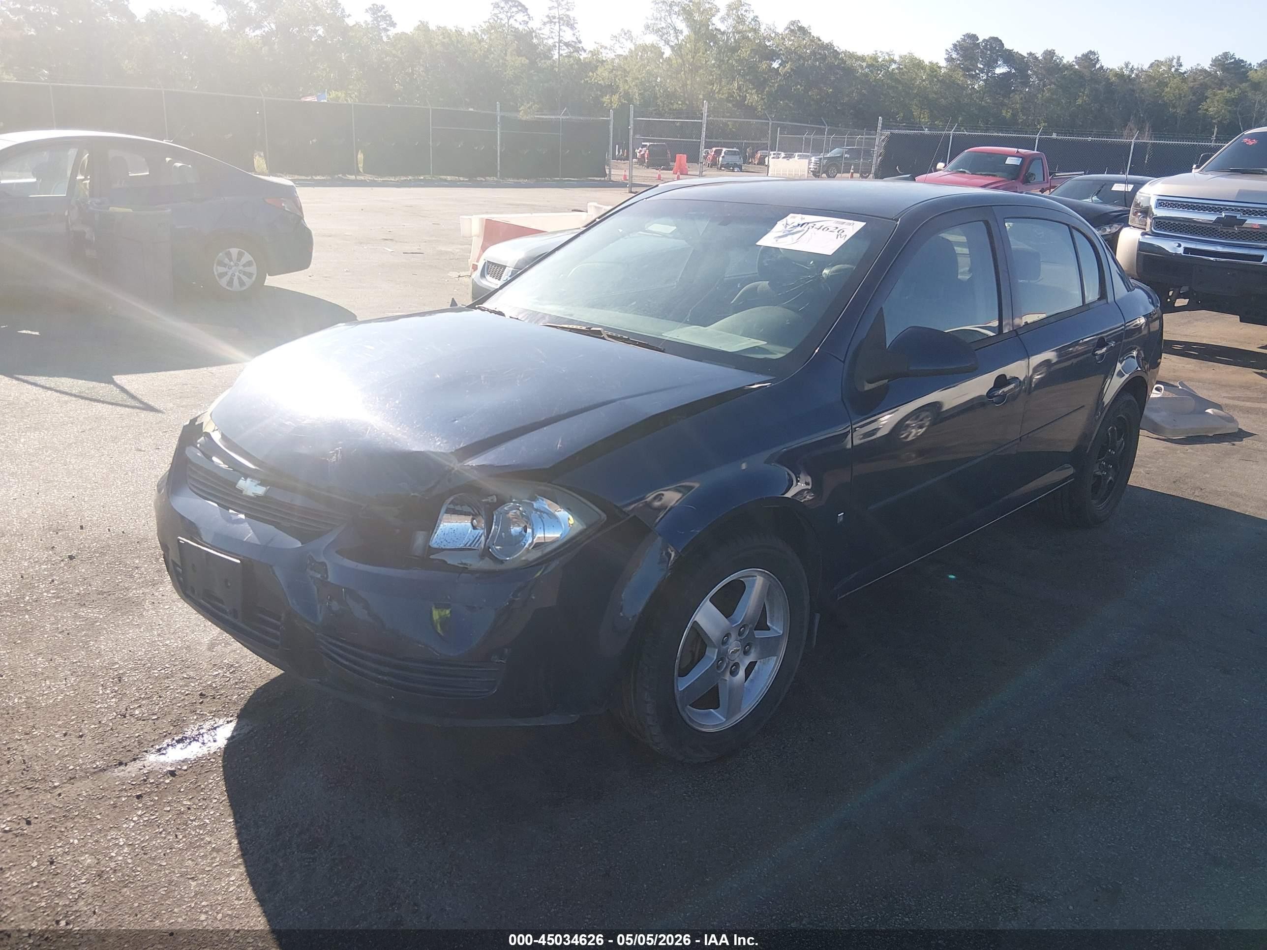 2009 Chevrolet Cobalt Lt Blue vin: 1G1AT58HX97104690