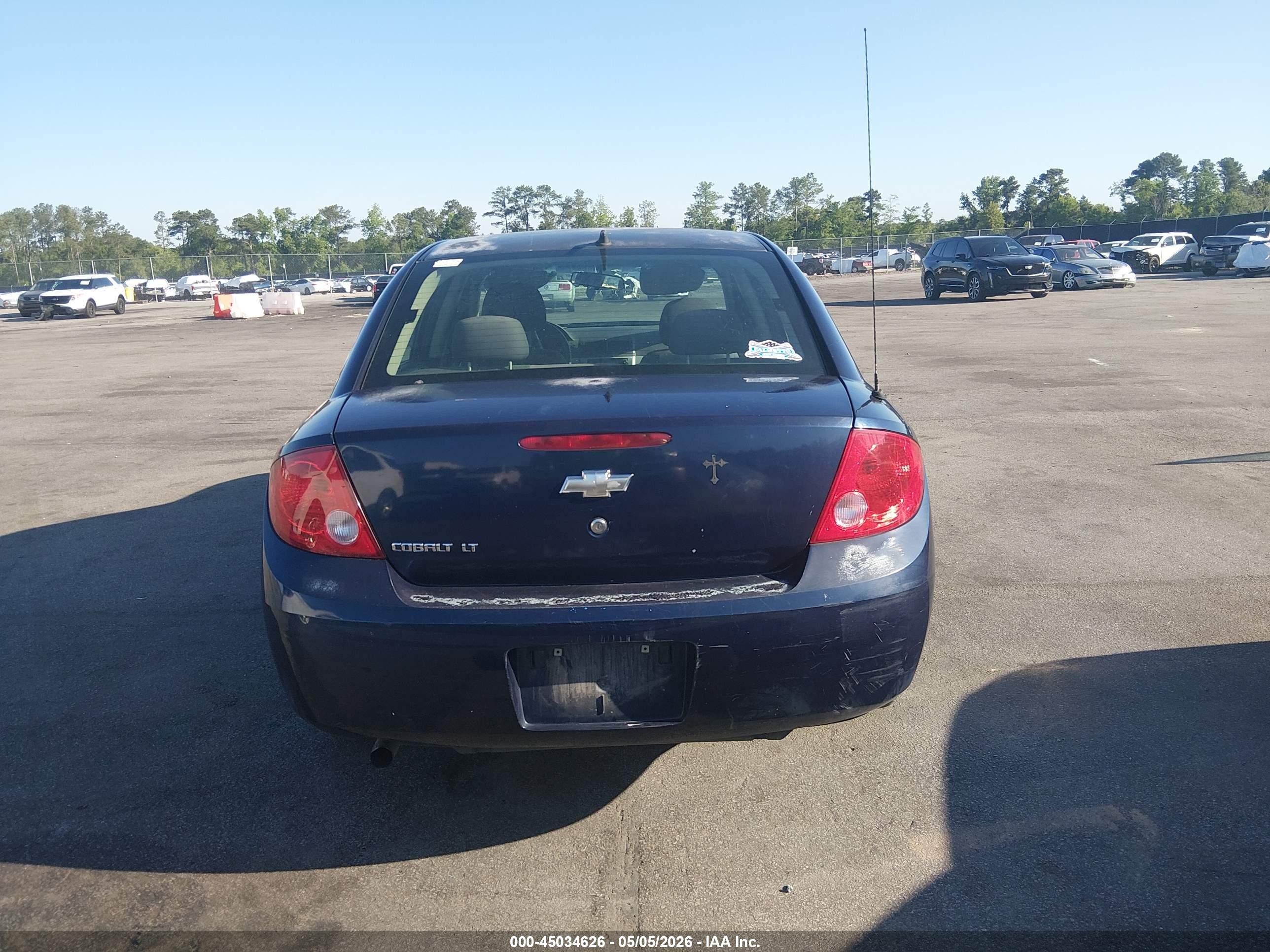 2009 Chevrolet Cobalt Lt Blue vin: 1G1AT58HX97104690