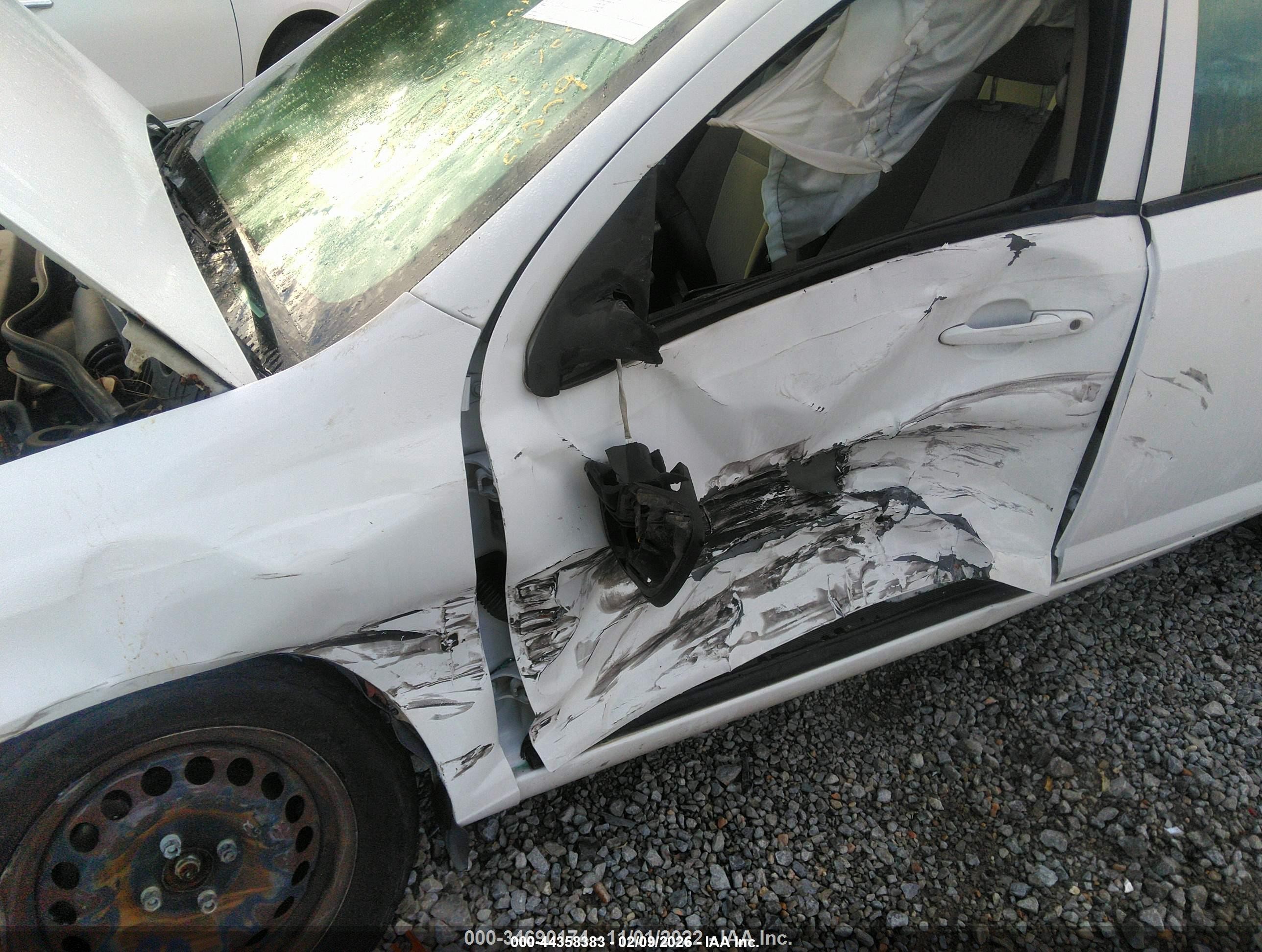 2009 Chevrolet Cobalt Lt White vin: 1G1AT58HX97147166