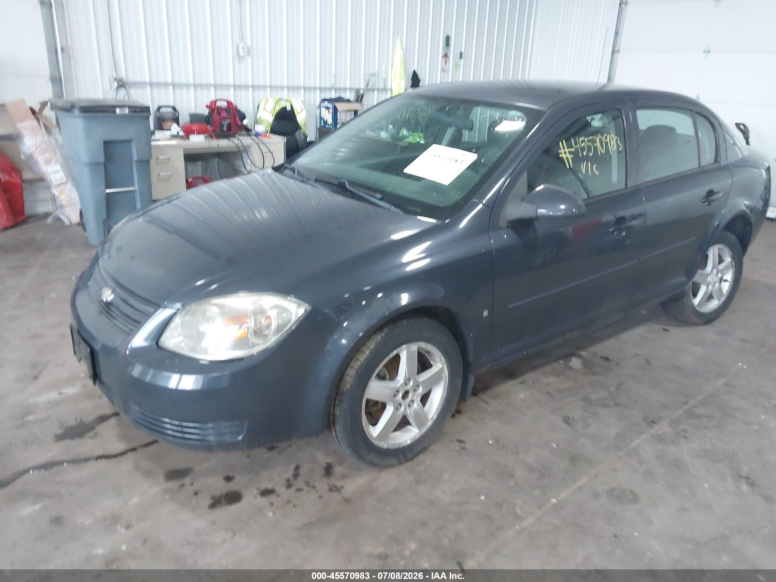 2009 Chevrolet Cobalt Lt Blue vin: 1G1AT58HX97151914