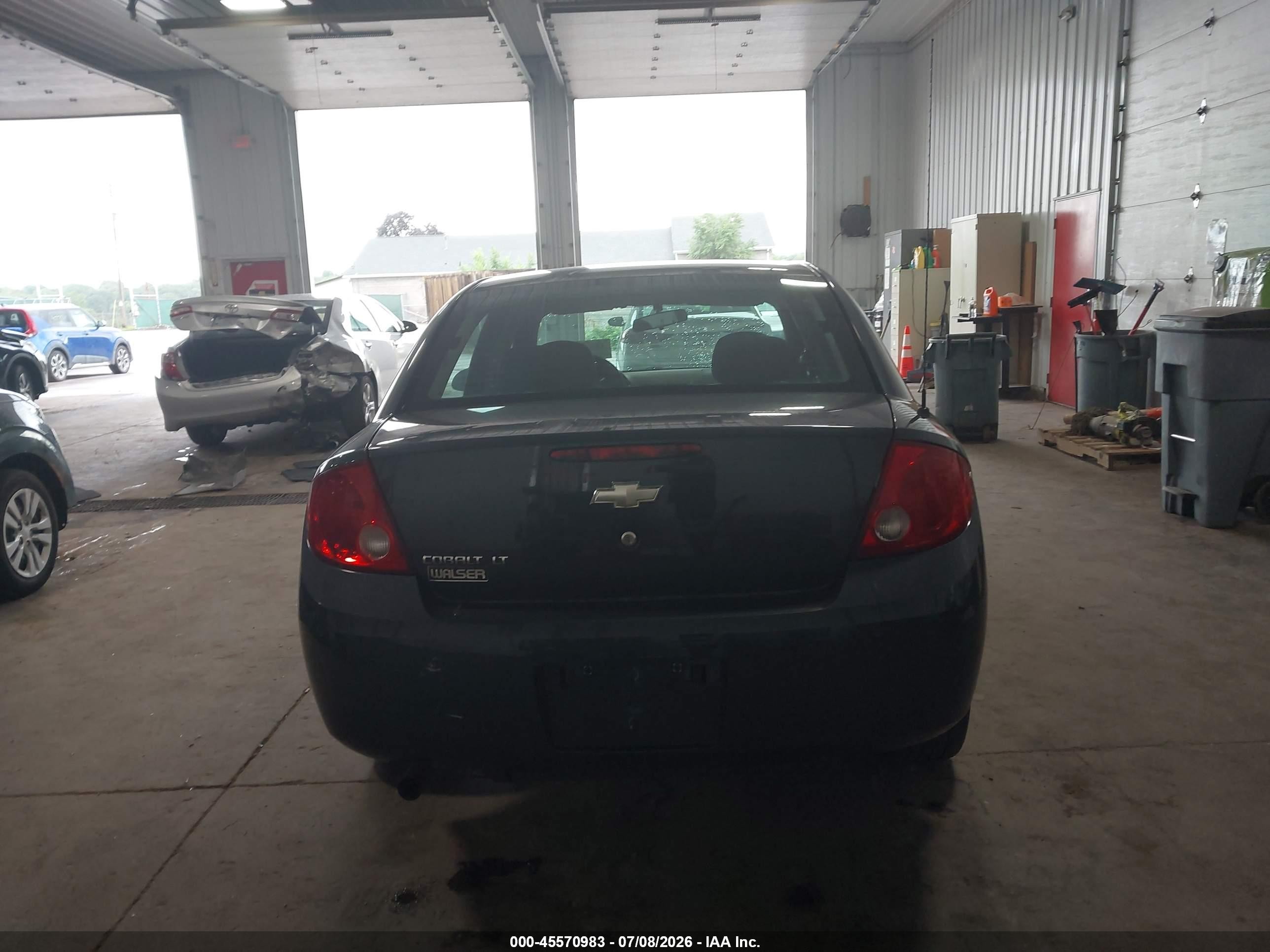 2009 Chevrolet Cobalt Lt Blue vin: 1G1AT58HX97151914