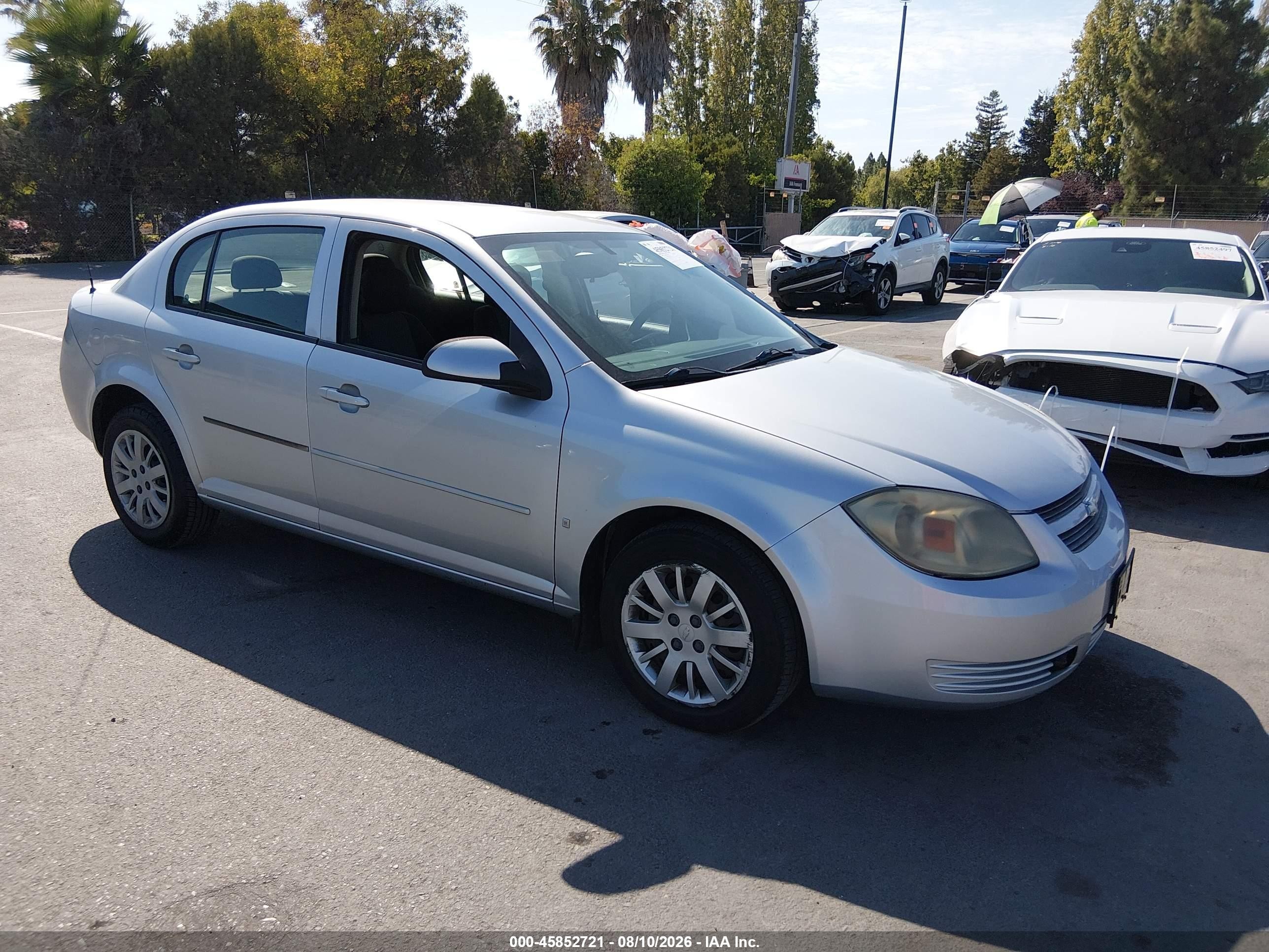 2009 Chevrolet Cobalt Lt Silver vin: 1G1AT58HX97152254