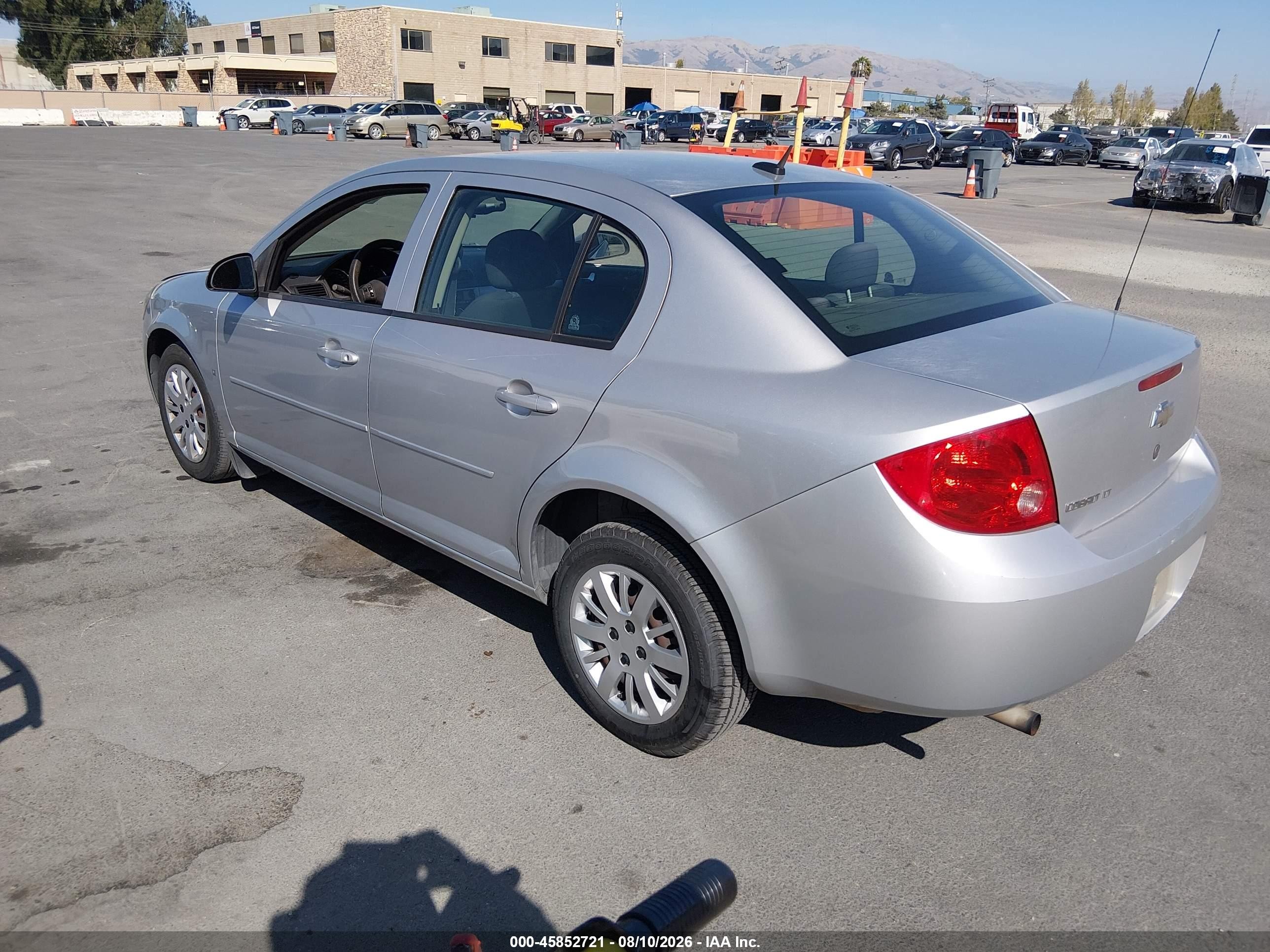 2009 Chevrolet Cobalt Lt Silver vin: 1G1AT58HX97152254