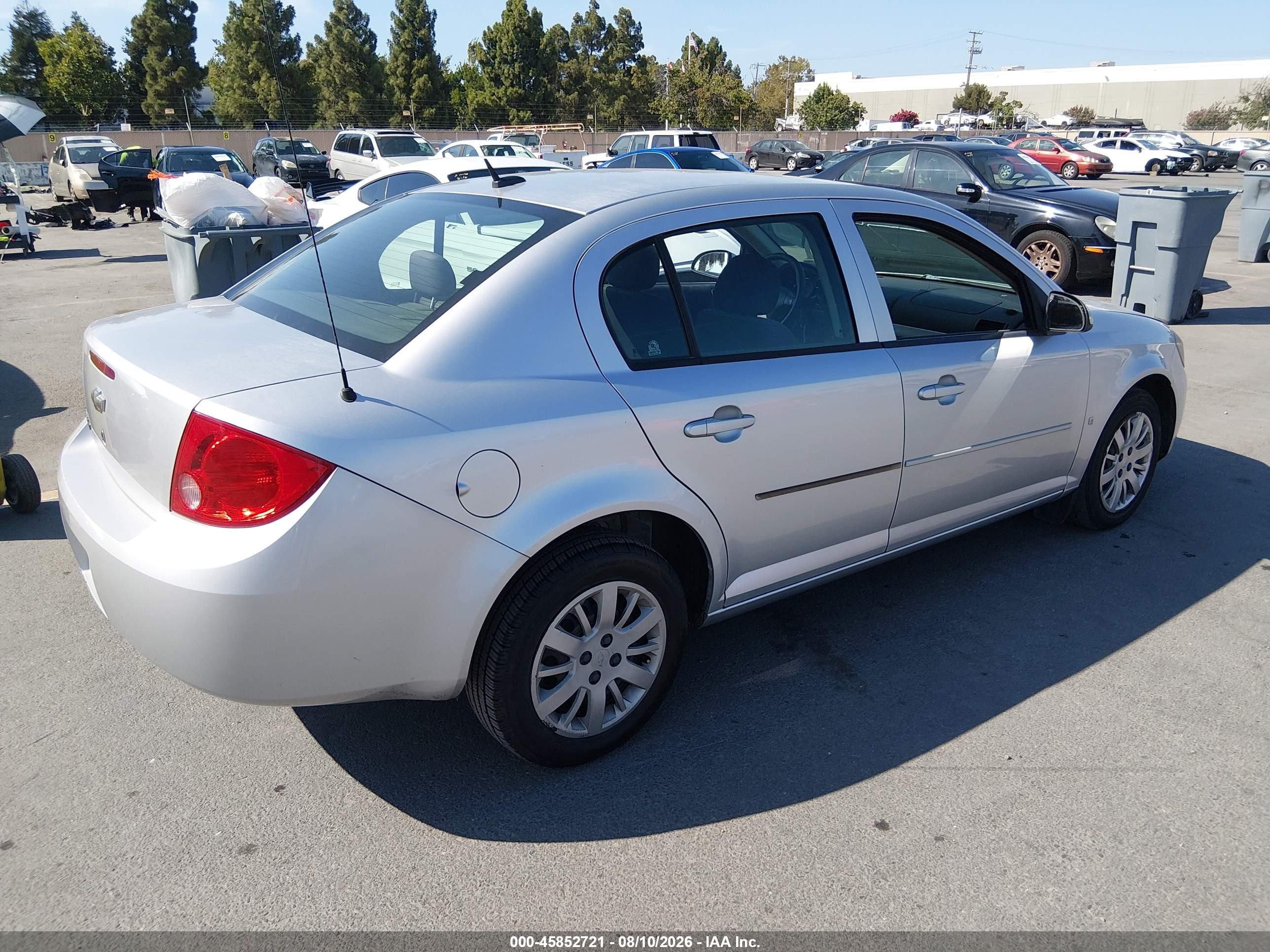 2009 Chevrolet Cobalt Lt Silver vin: 1G1AT58HX97152254