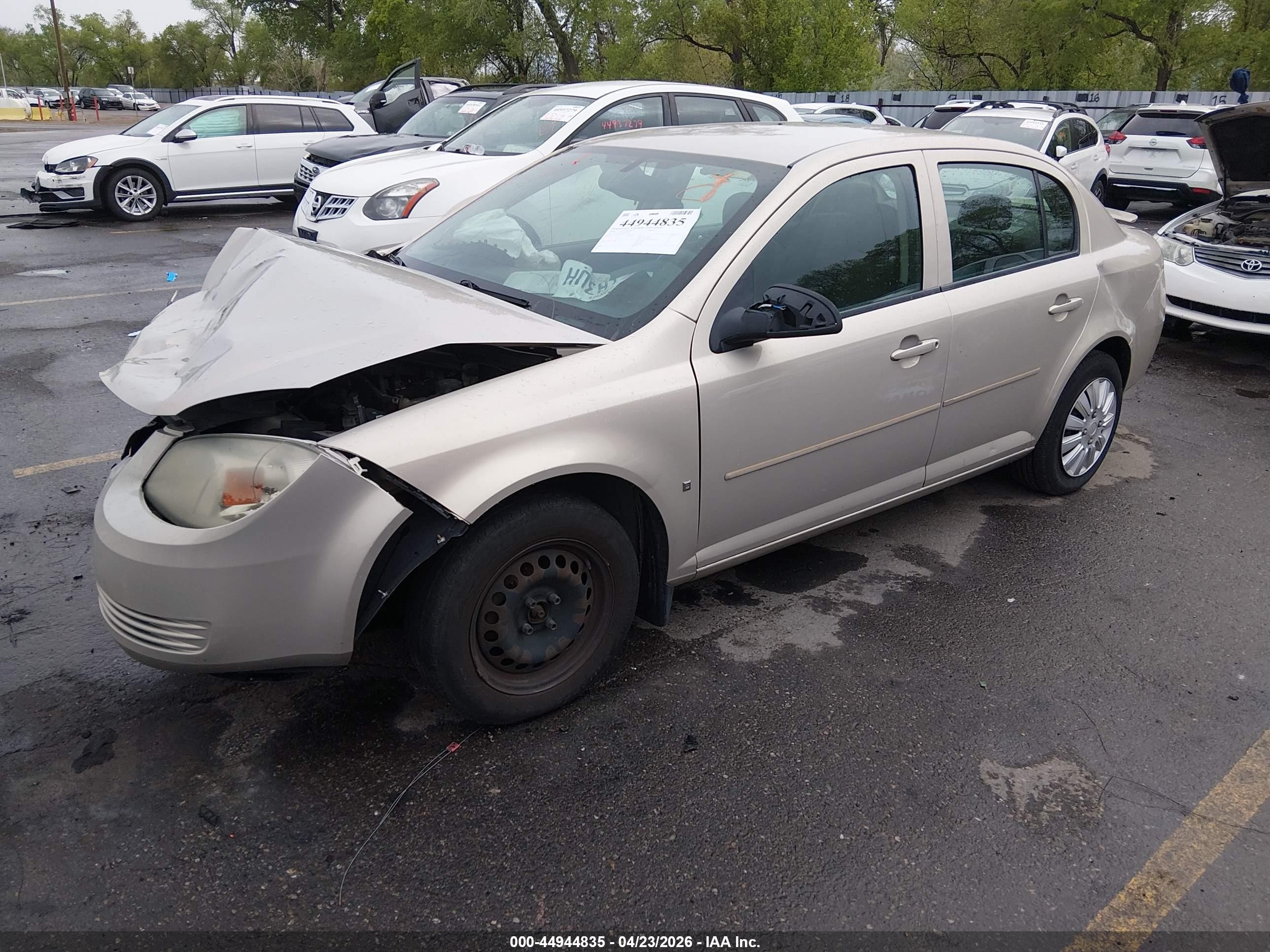 2009 Chevrolet Cobalt Lt Champagne vin: 1G1AT58HX97187831