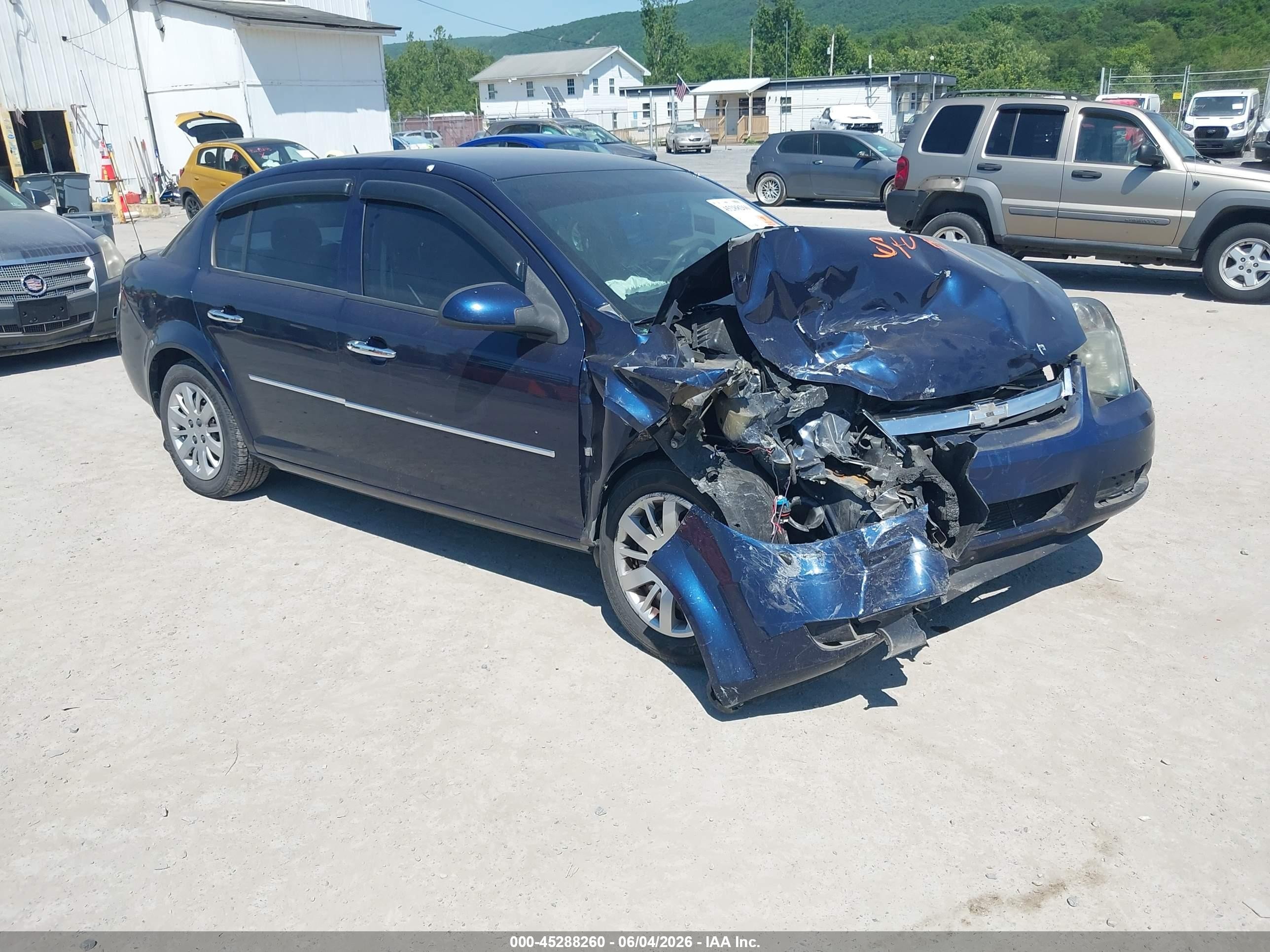 2009 Chevrolet Cobalt Lt Dark Blue vin: 1G1AT58HX97220410