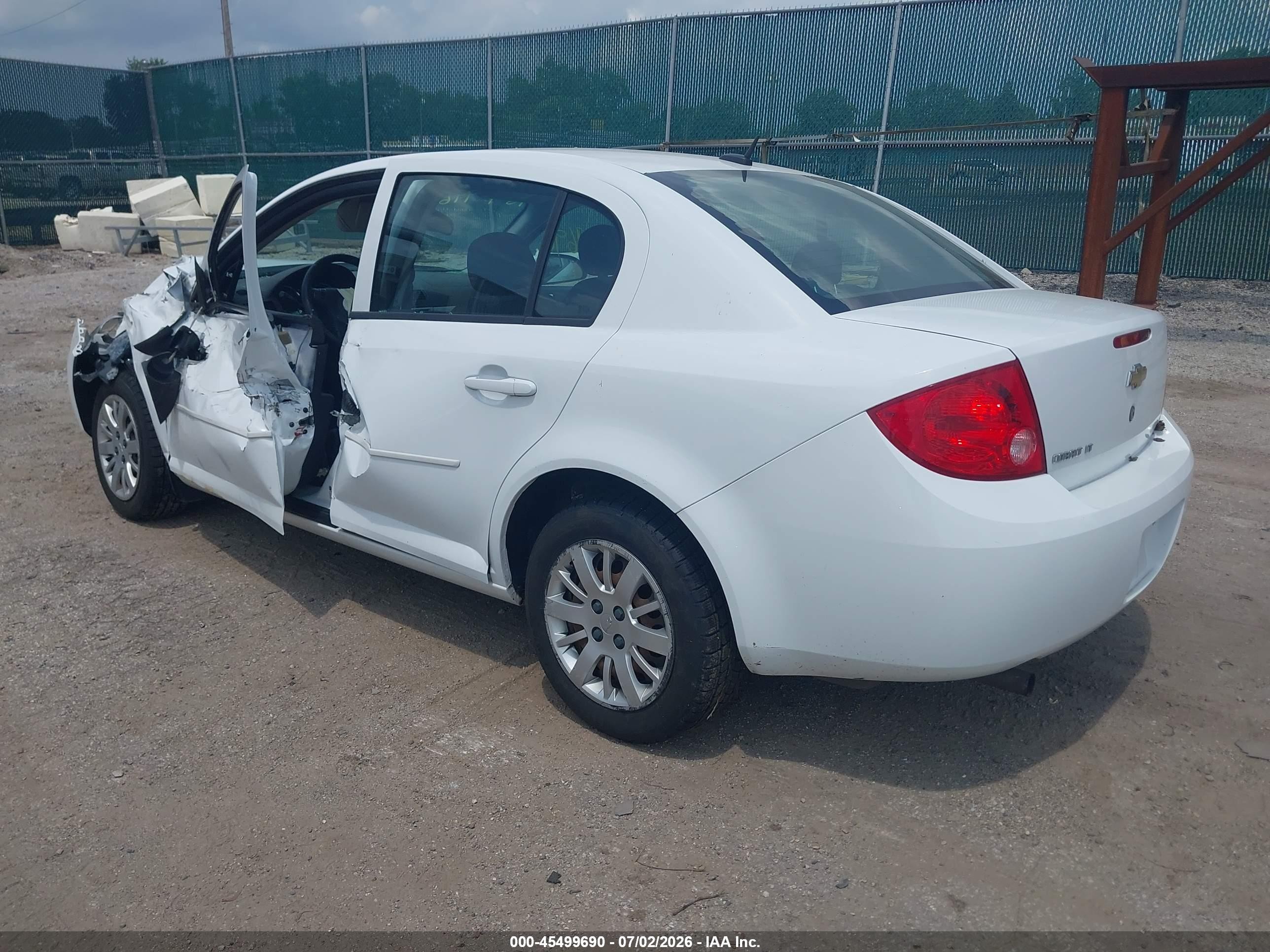 2009 Chevrolet Cobalt Lt White vin: 1G1AT58HX97229365