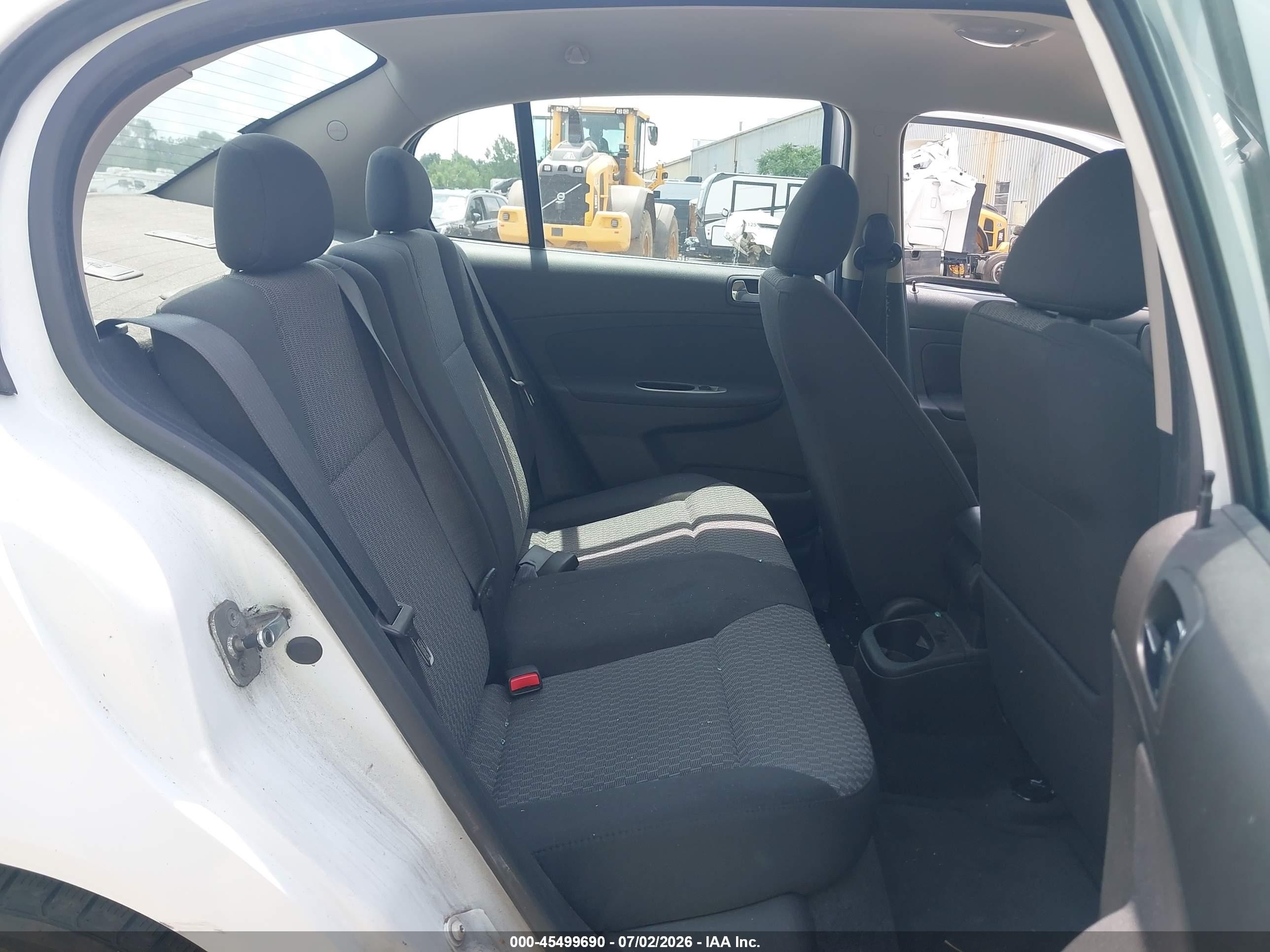 2009 Chevrolet Cobalt Lt White vin: 1G1AT58HX97229365