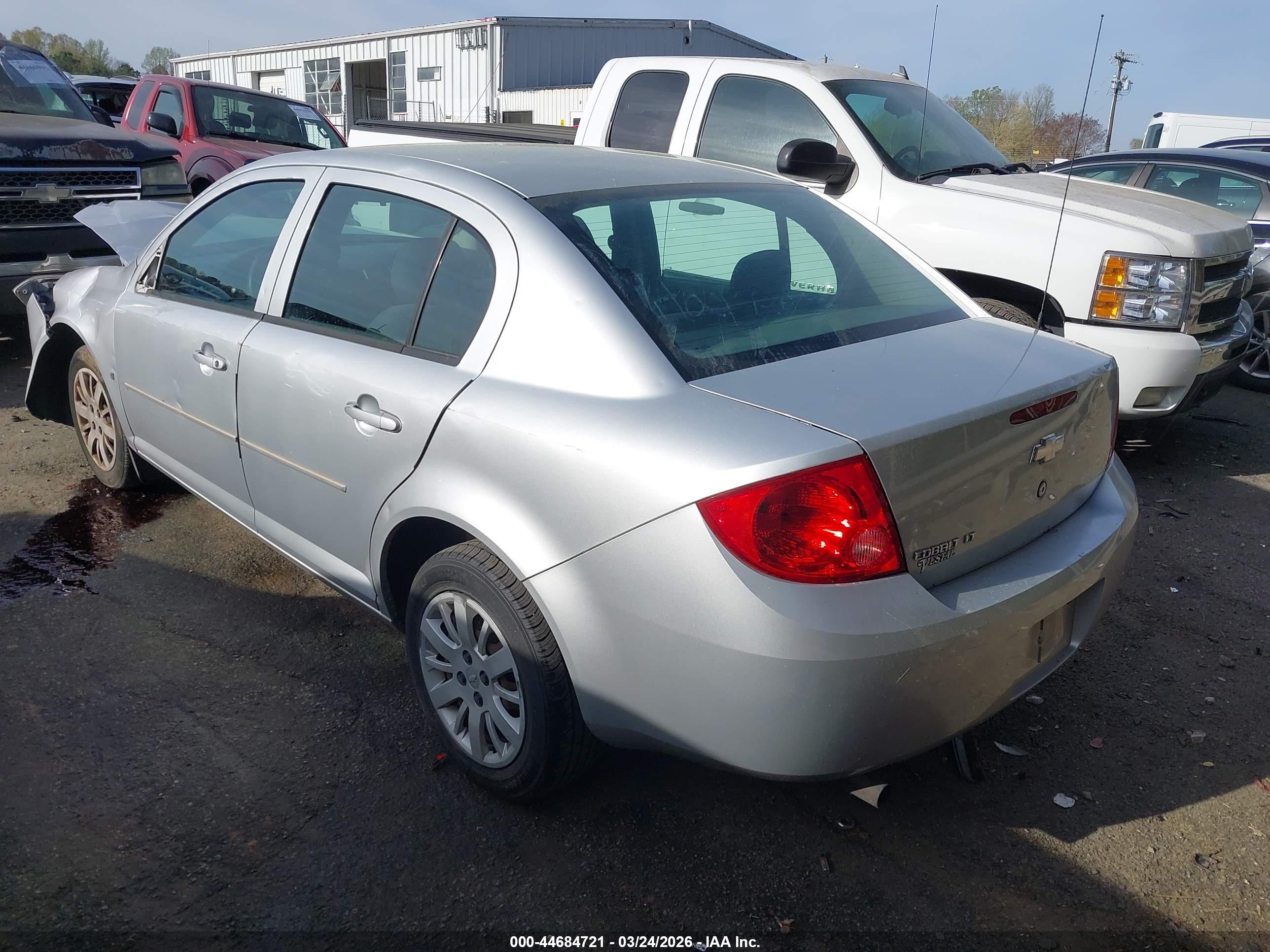 2009 Chevrolet Cobalt Lt Silver vin: 1G1AT58HX97261281