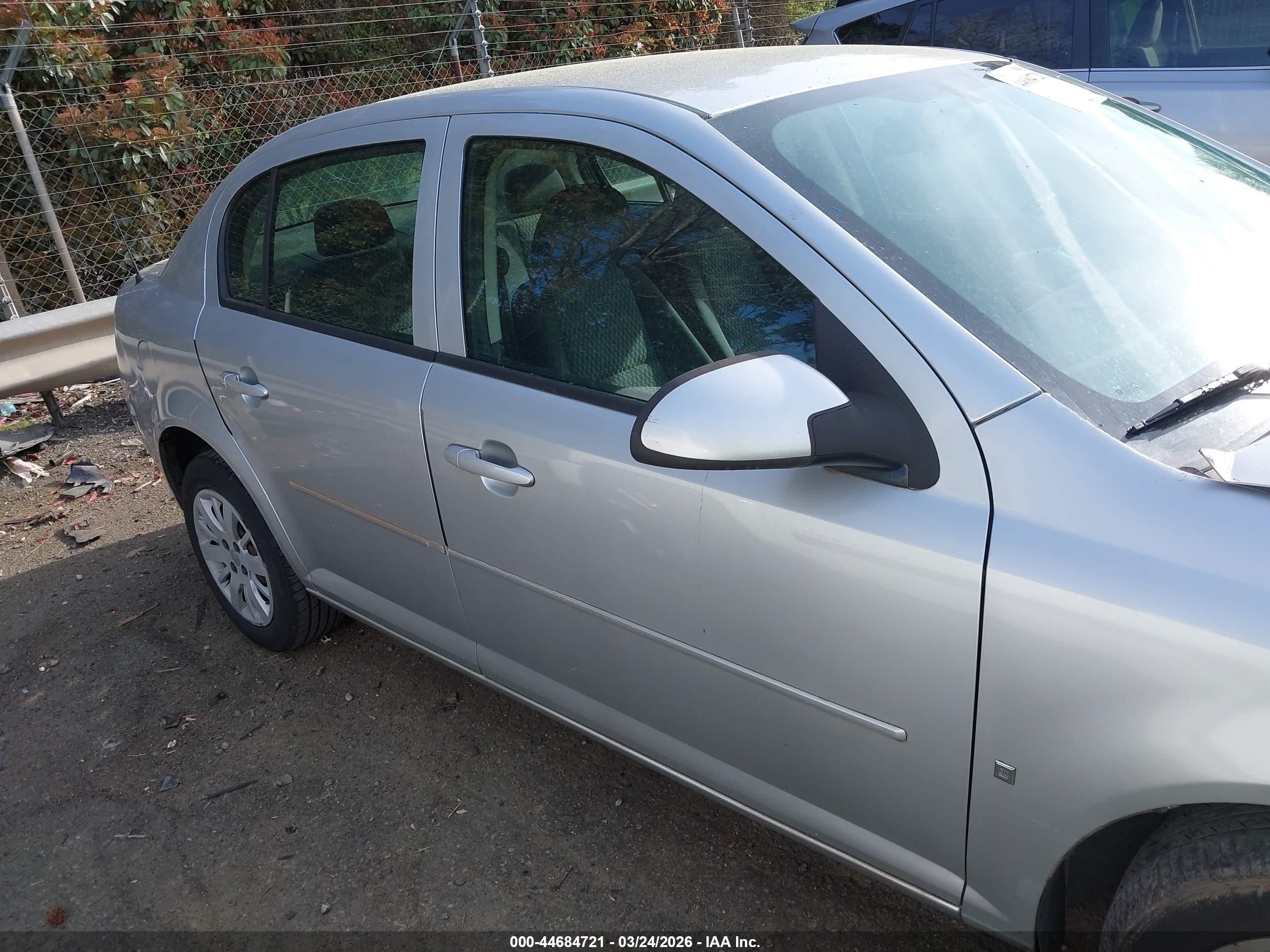 2009 Chevrolet Cobalt Lt Silver vin: 1G1AT58HX97261281