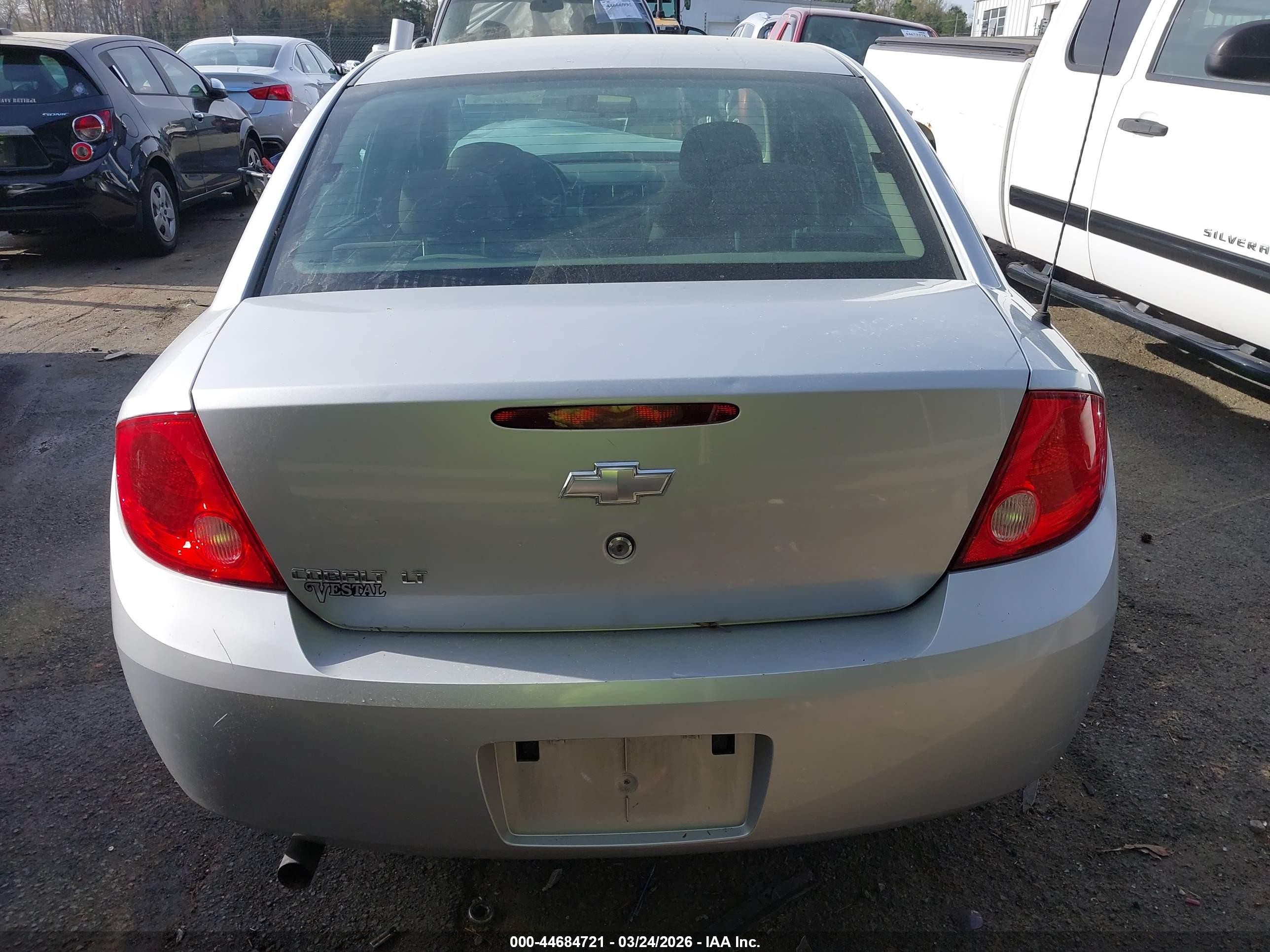 2009 Chevrolet Cobalt Lt Silver vin: 1G1AT58HX97261281