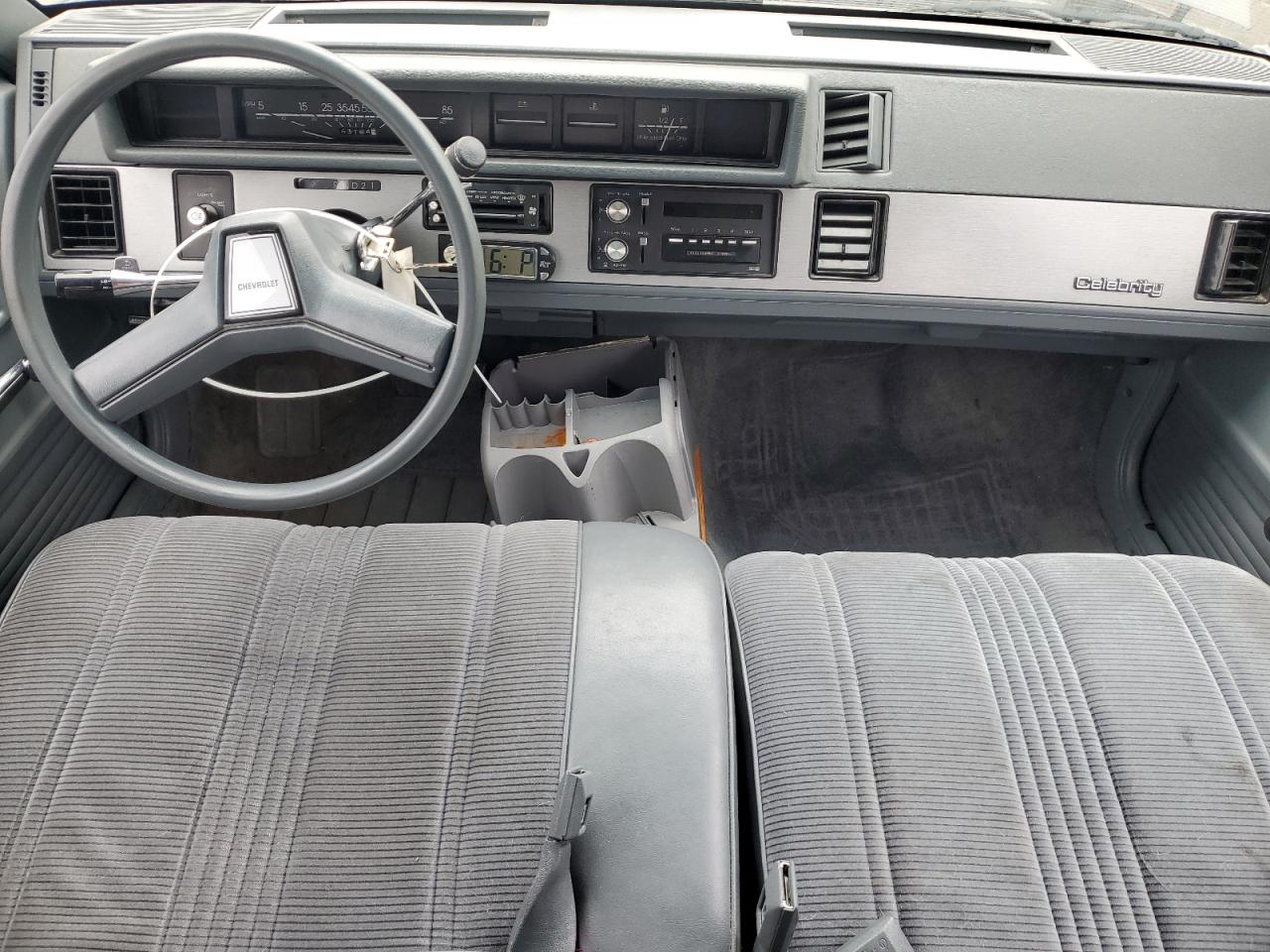 1986 Chevrolet Celebrity    Gray vin: 1G1AW19R2G6204132