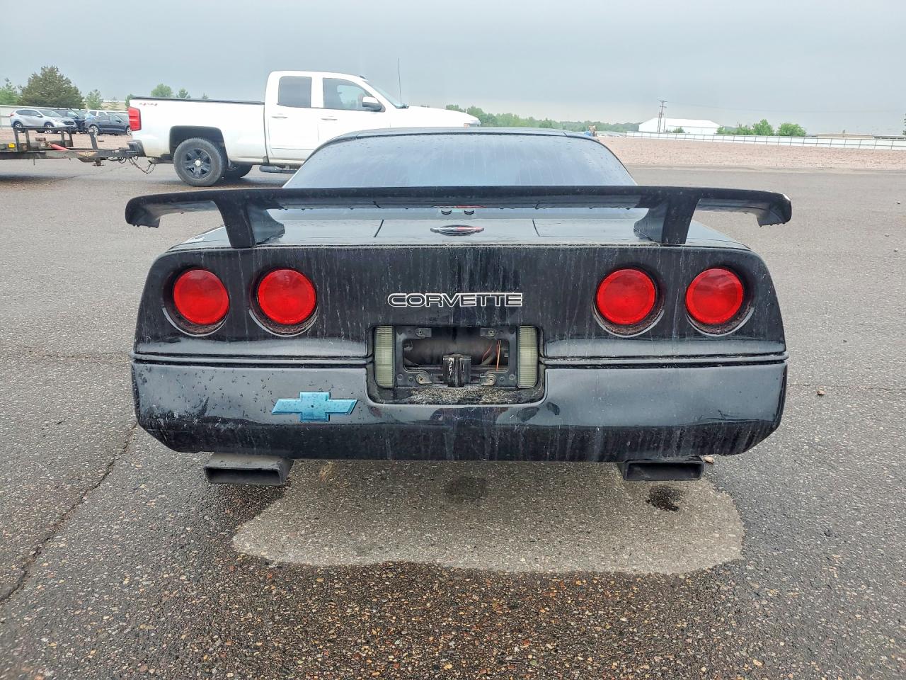 1984 Chevrolet Corvette Black vin: 1G1AY0780E5147589