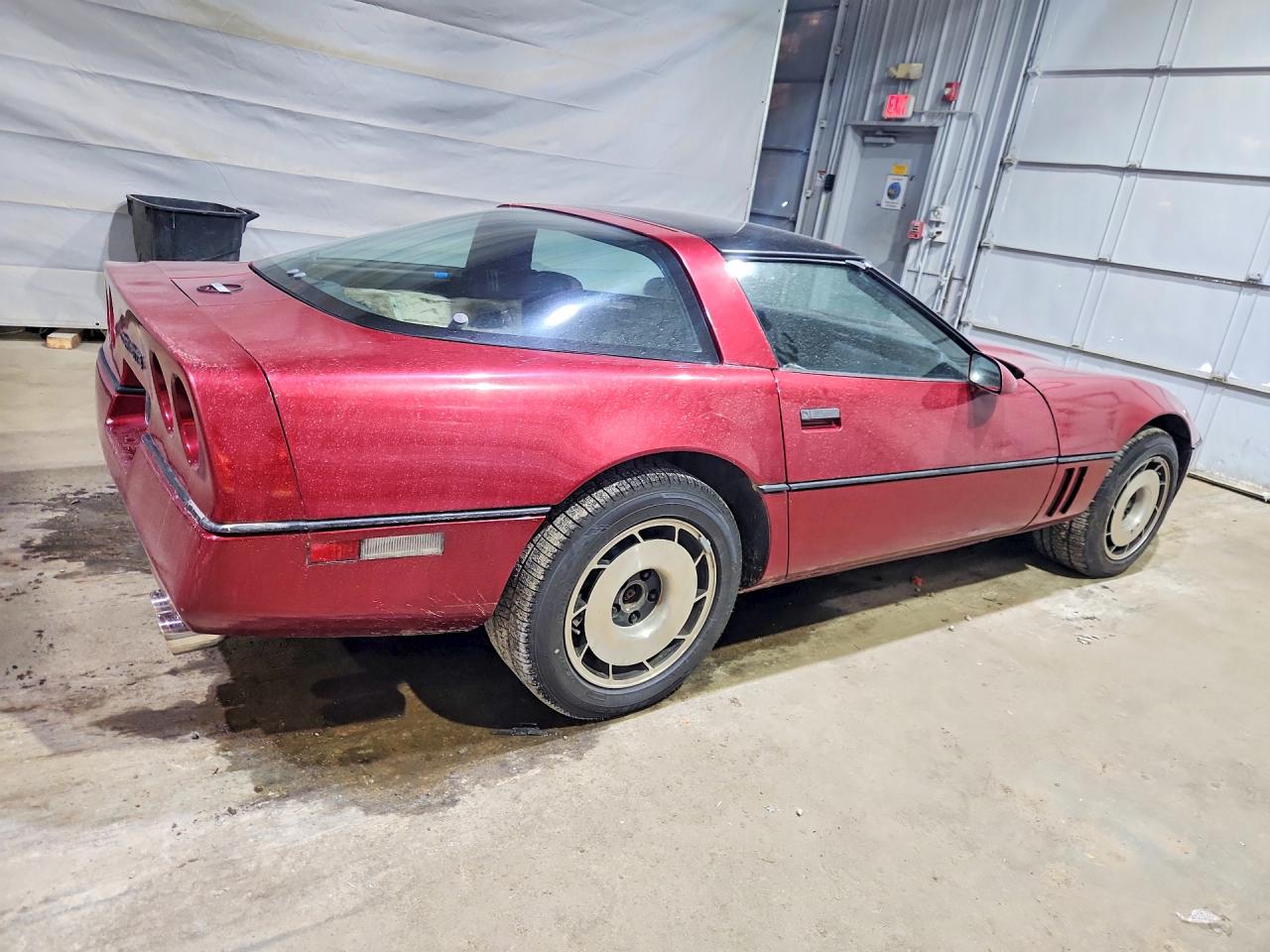 1984 Chevrolet Corvette Red vin: 1G1AY0780E5148628