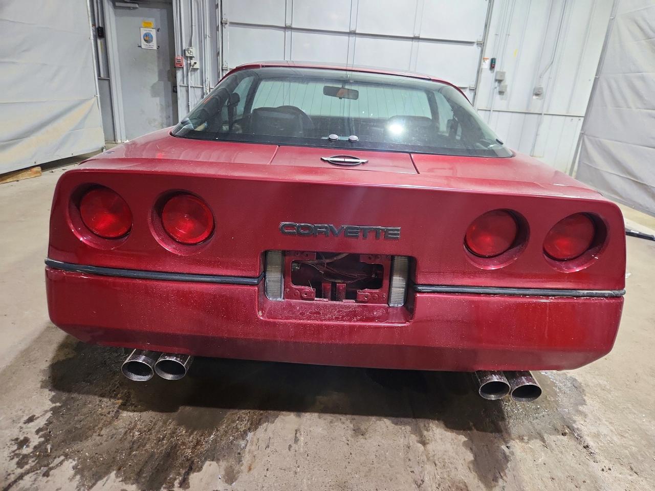 1984 Chevrolet Corvette Red vin: 1G1AY0780E5148628