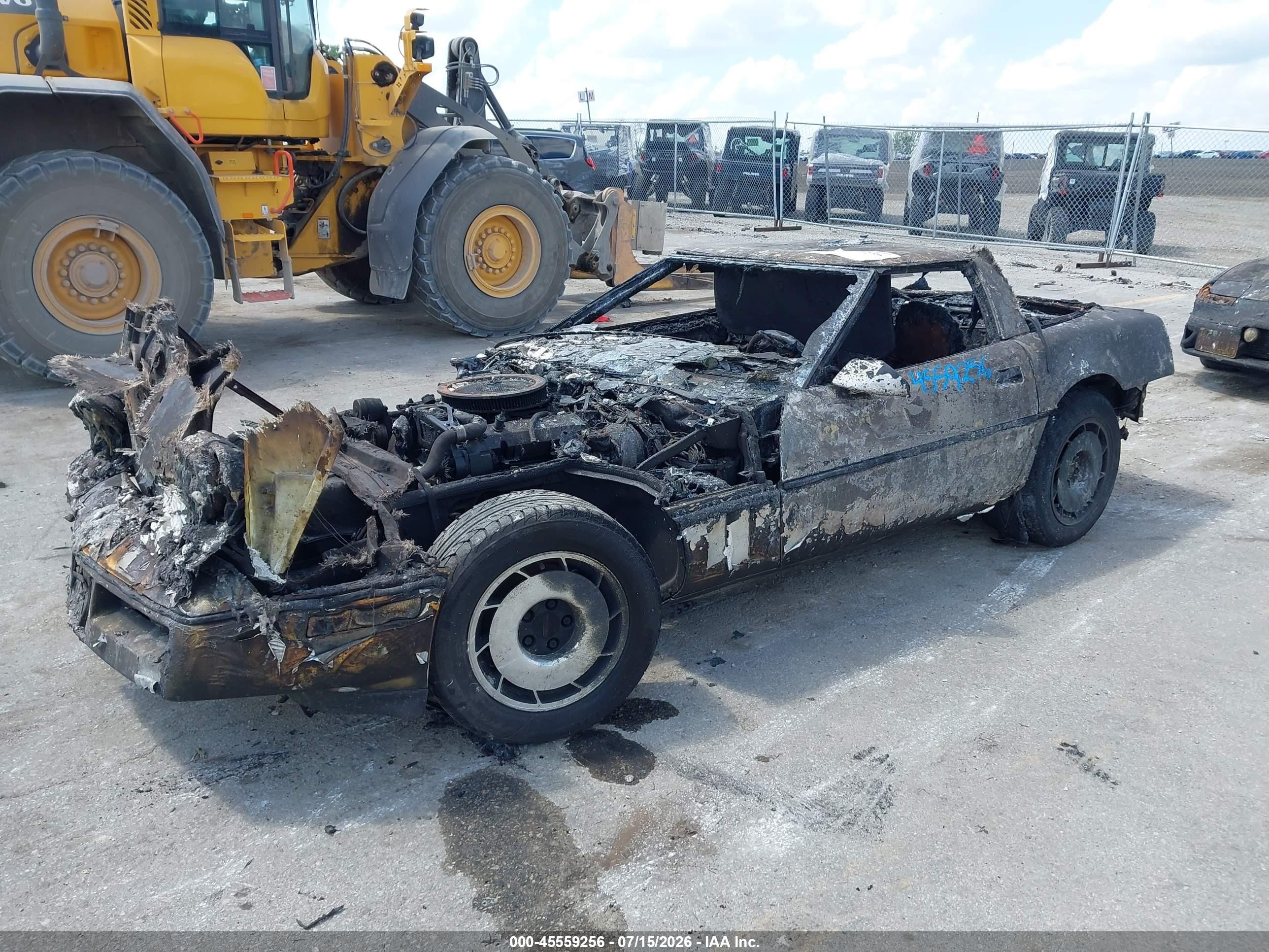 1984 Chevrolet Corvette   Black vin: 1G1AY0784E5112960