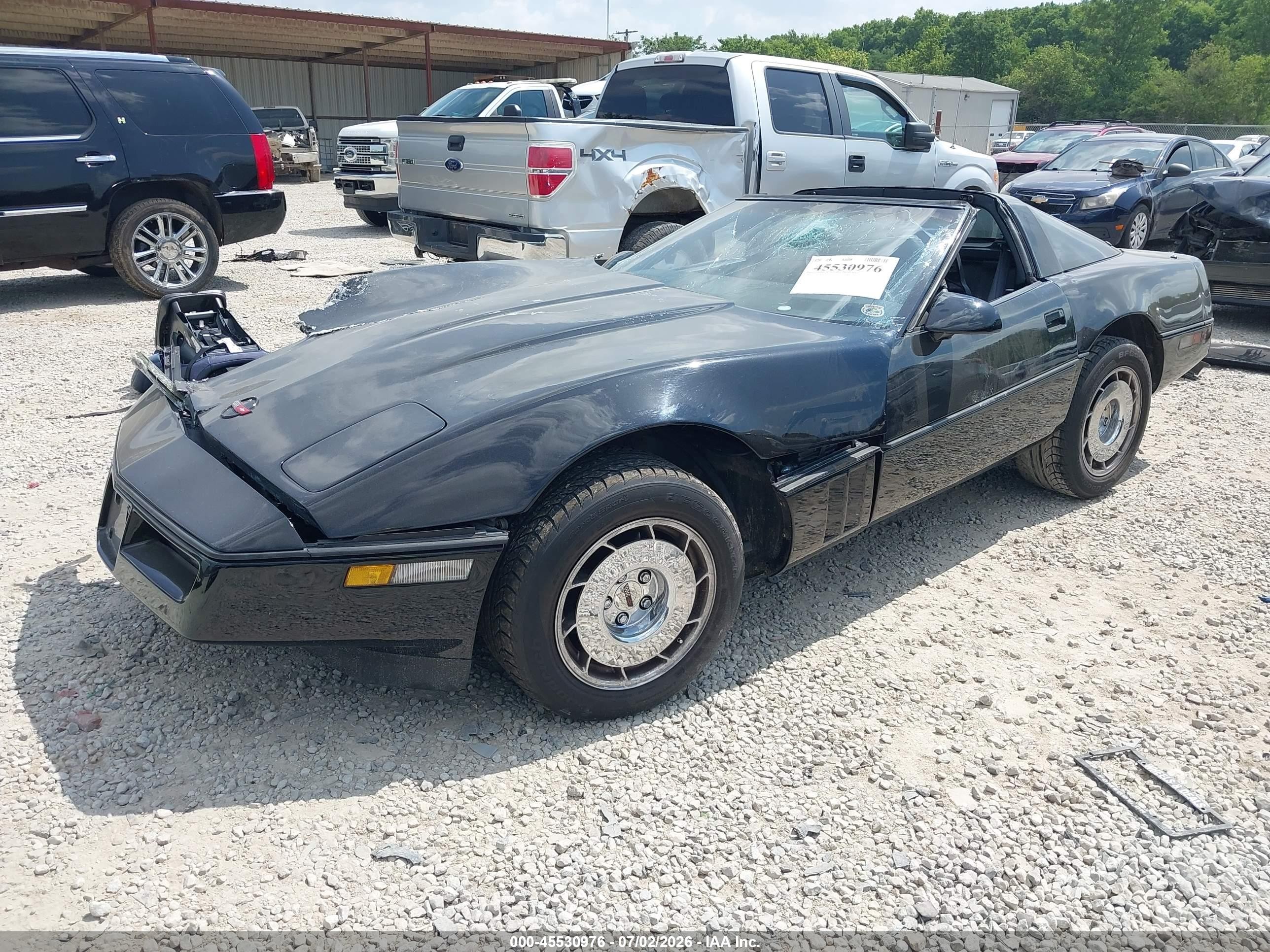 1984 Chevrolet Corvette   Black vin: 1G1AY0785E5109209