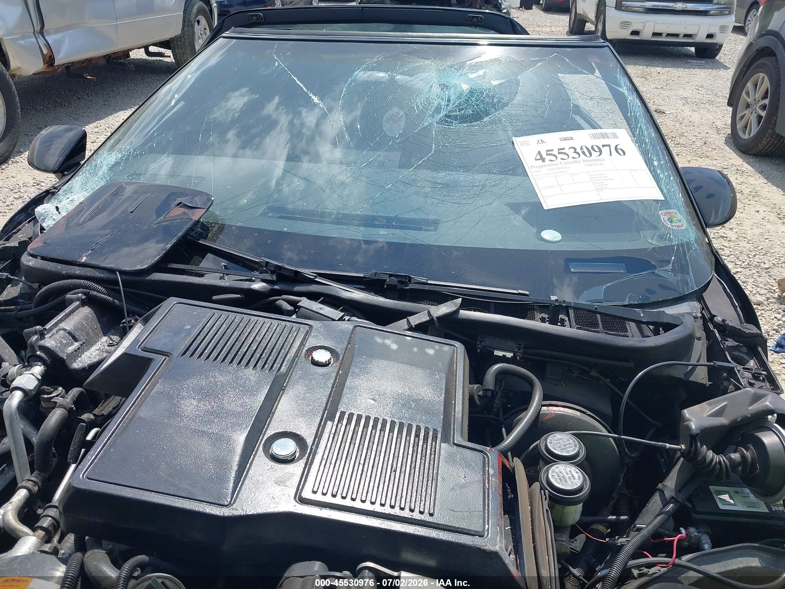 1984 Chevrolet Corvette   Black vin: 1G1AY0785E5109209