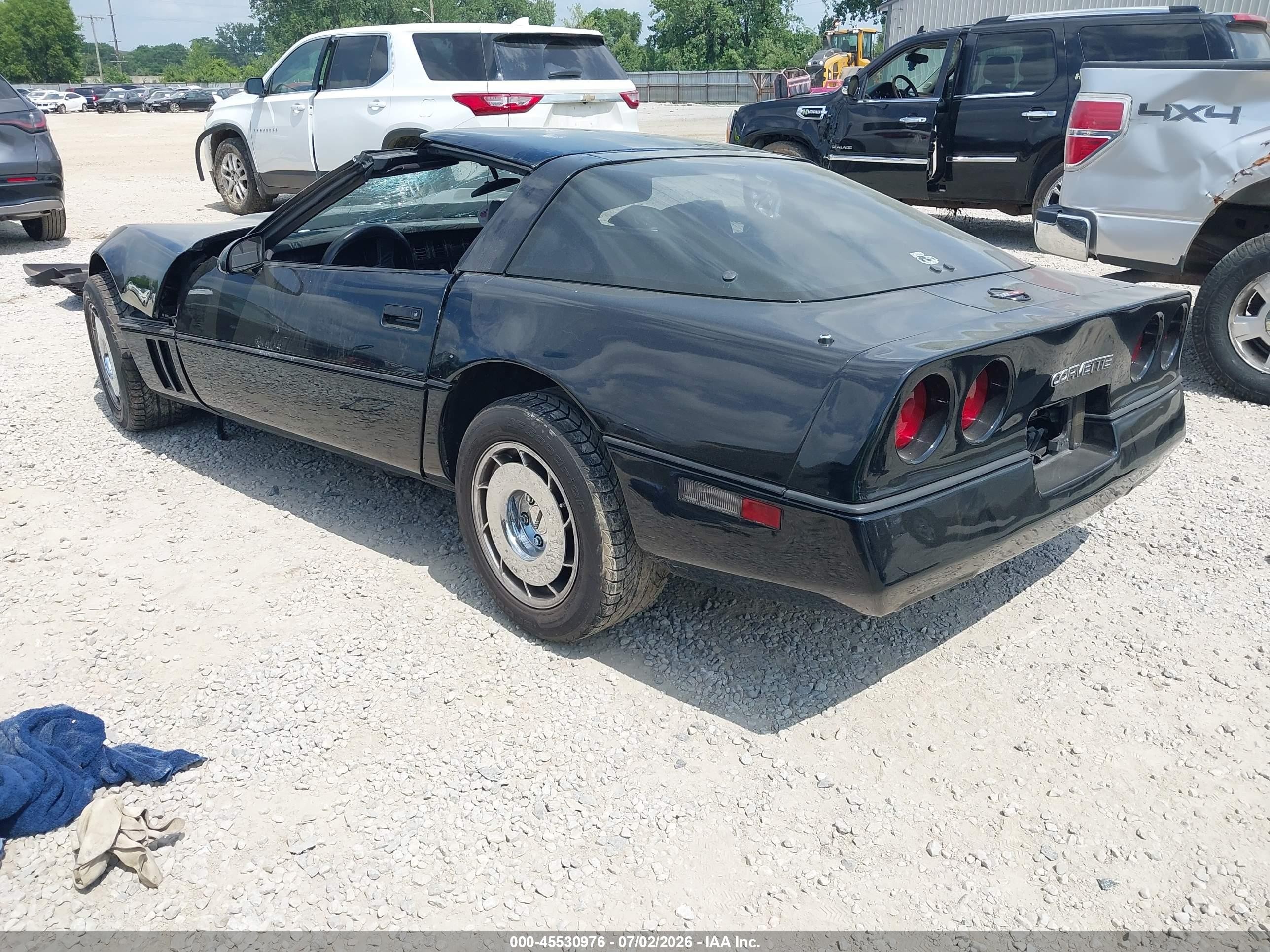 1984 Chevrolet Corvette   Black vin: 1G1AY0785E5109209