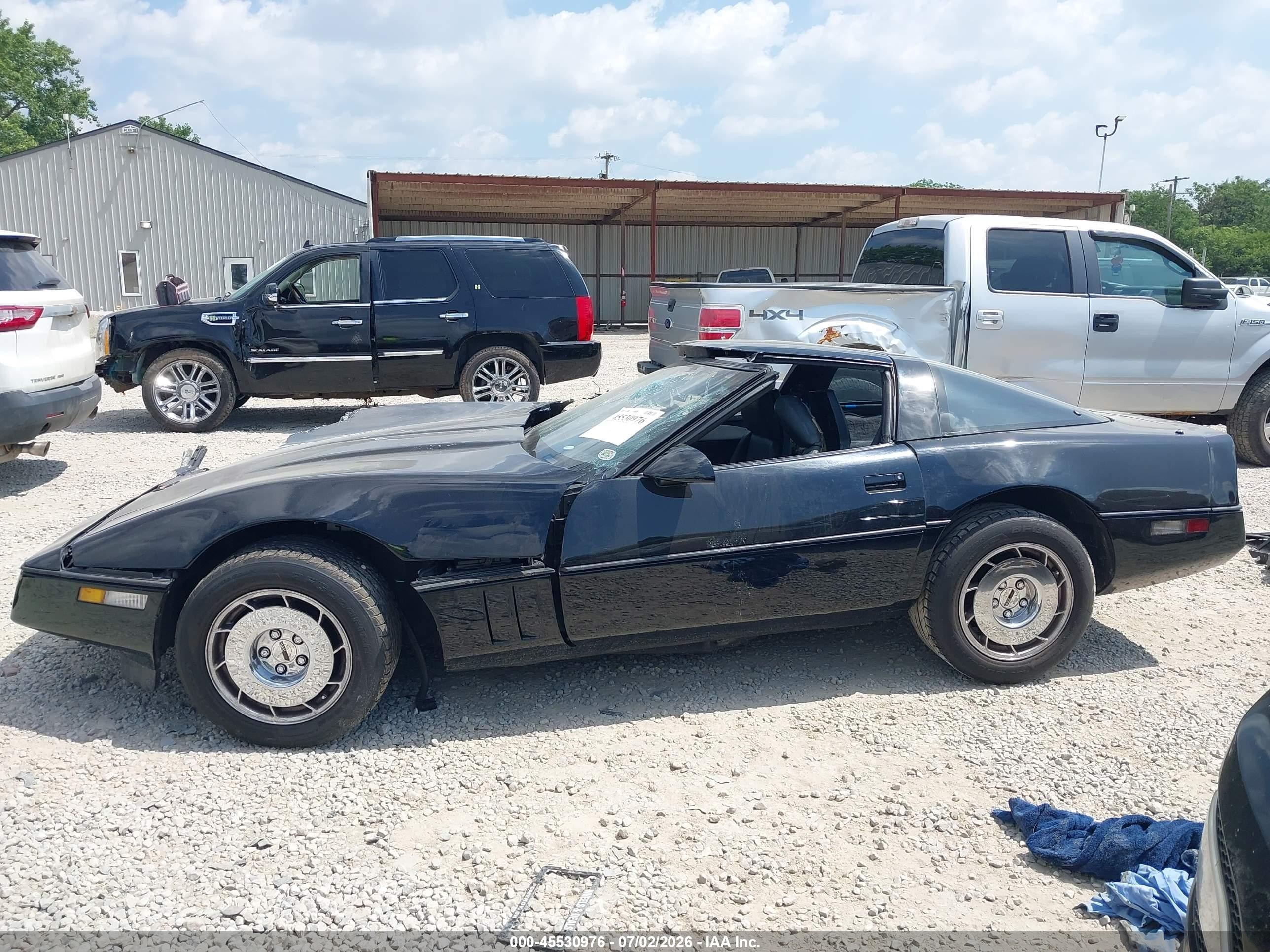 1984 Chevrolet Corvette   Black vin: 1G1AY0785E5109209
