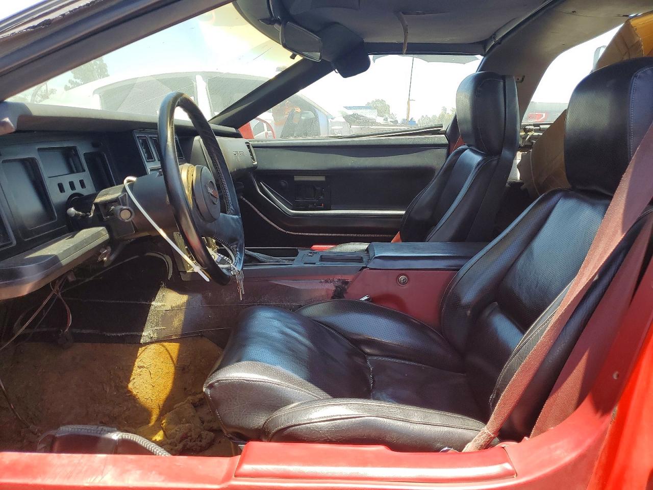 1984 Chevrolet Corvette Red vin: 1G1AY0785E5148060