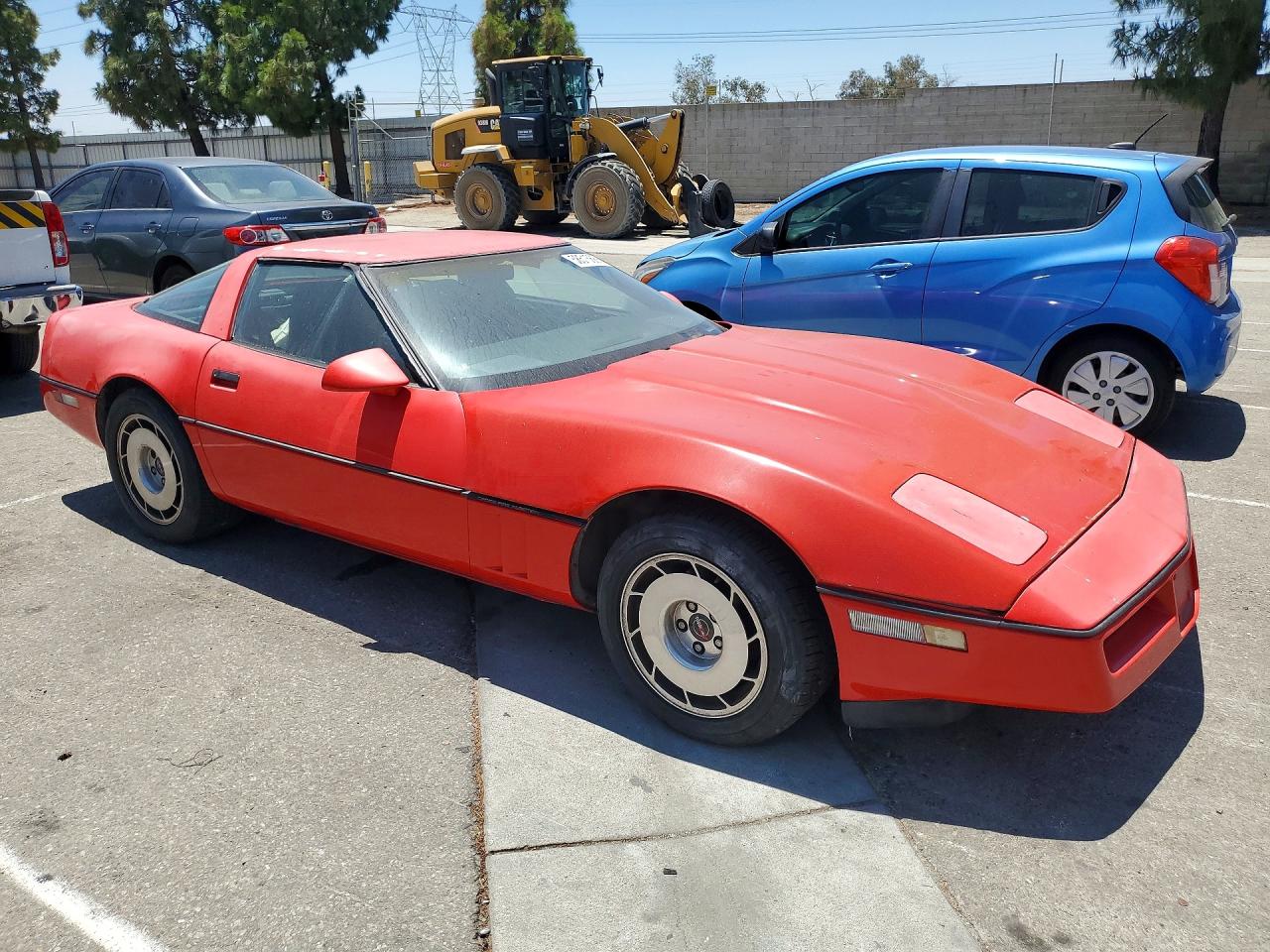 1984 Chevrolet Corvette Red vin: 1G1AY0785E5148060