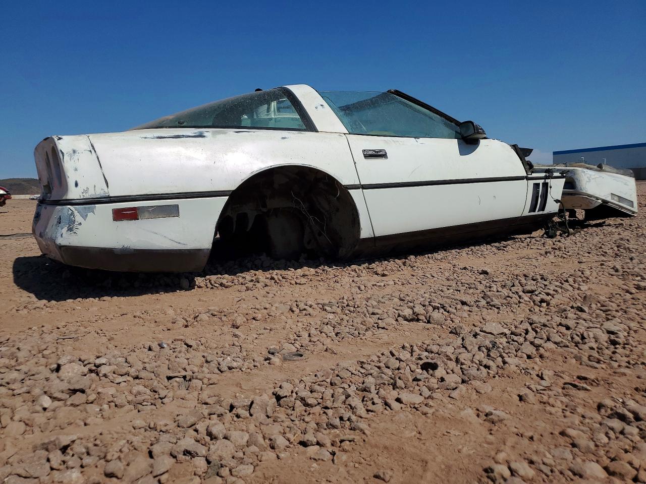 1984 Chevrolet Corvette White vin: 1G1AY0786E5136404
