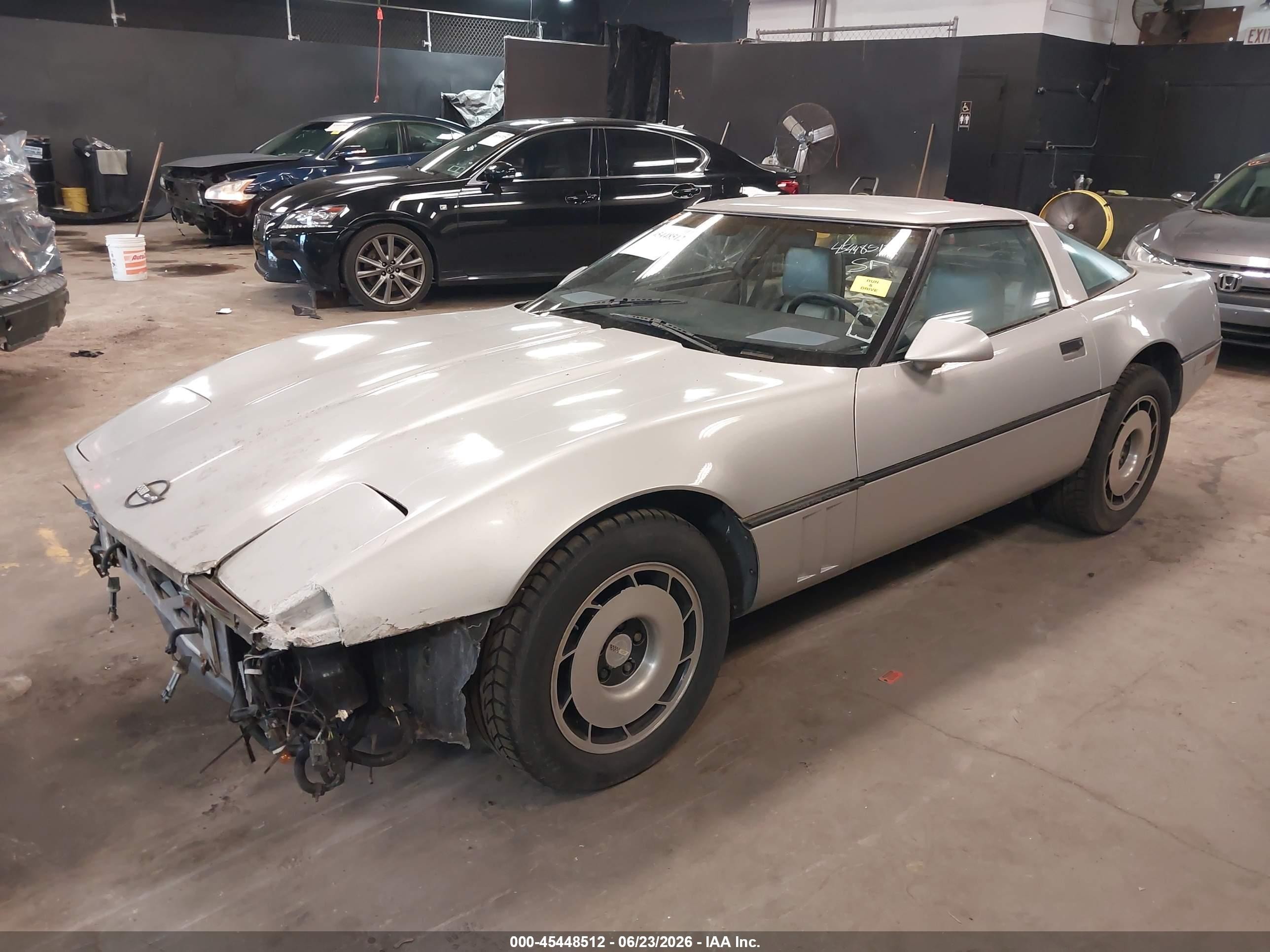 1984 Chevrolet Corvette   Silver vin: 1G1AY0786E5142574