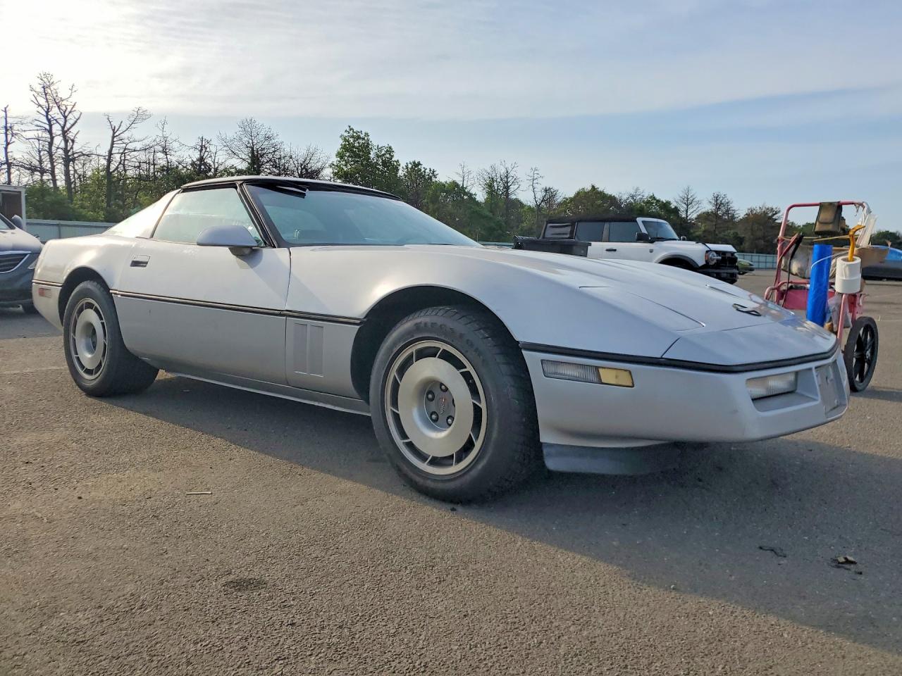 1984 Chevrolet Corvette Серебряный vin: 1G1AY0787E5118770