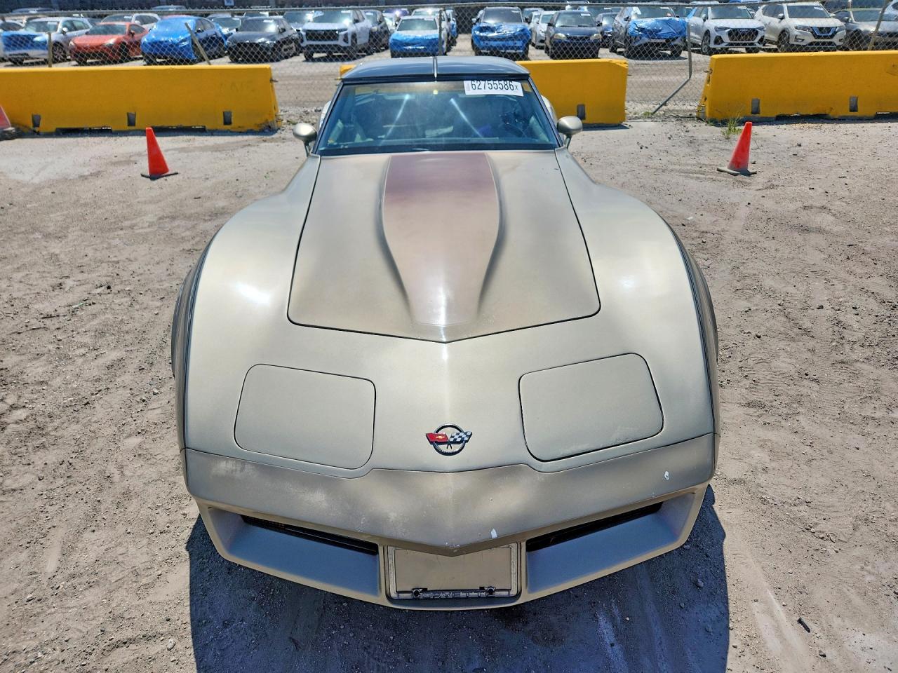 1982 Chevrolet Corvette Tan vin: 1G1AY0788C5121304