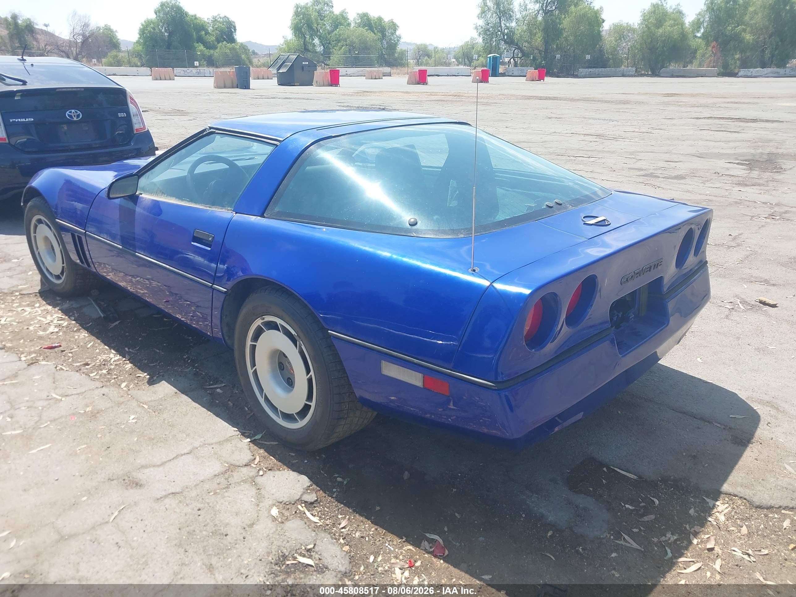1984 Chevrolet Corvette   Blue vin: 1G1AY0789E5113702