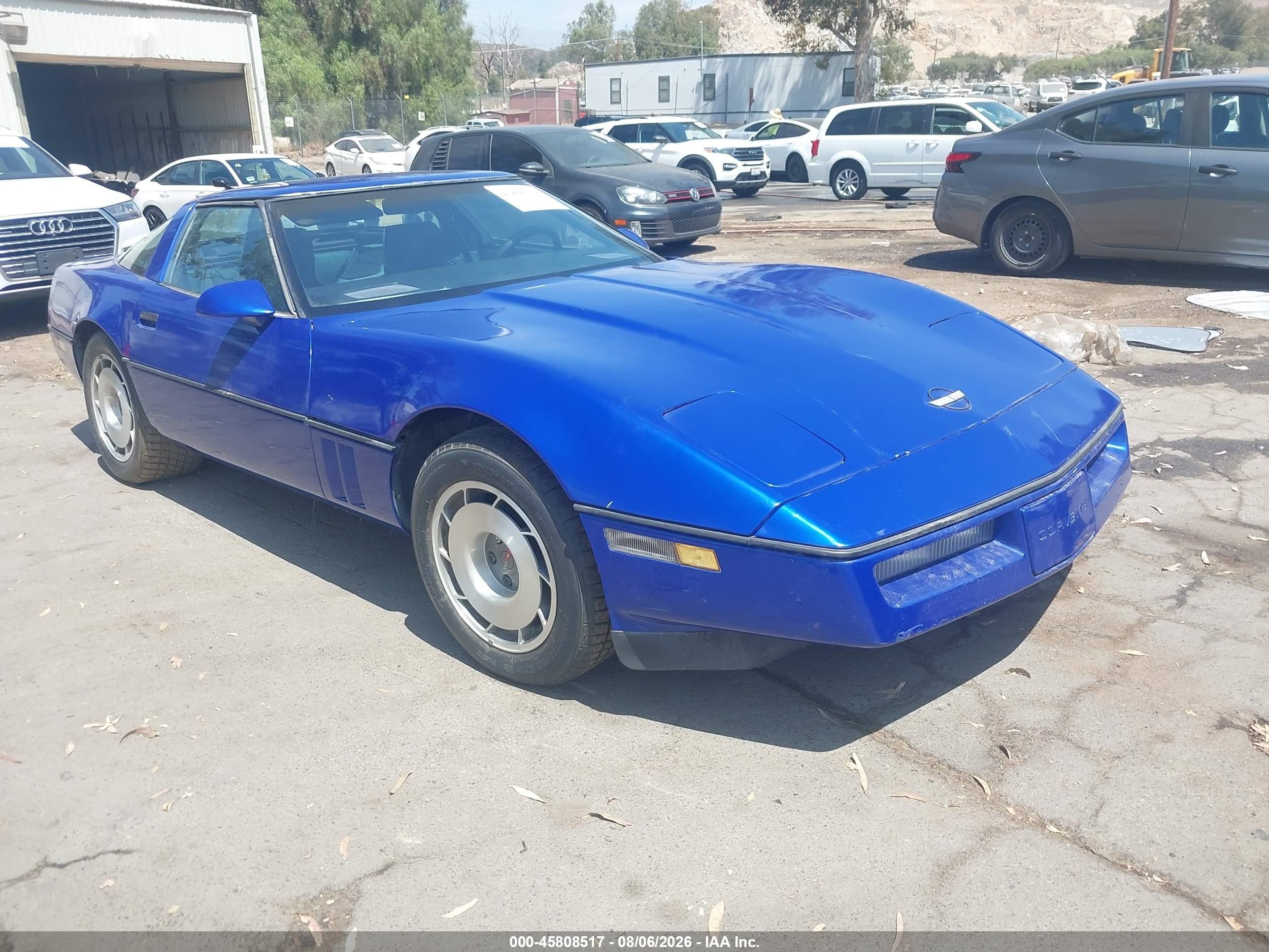 1984 Chevrolet Corvette   Blue vin: 1G1AY0789E5113702