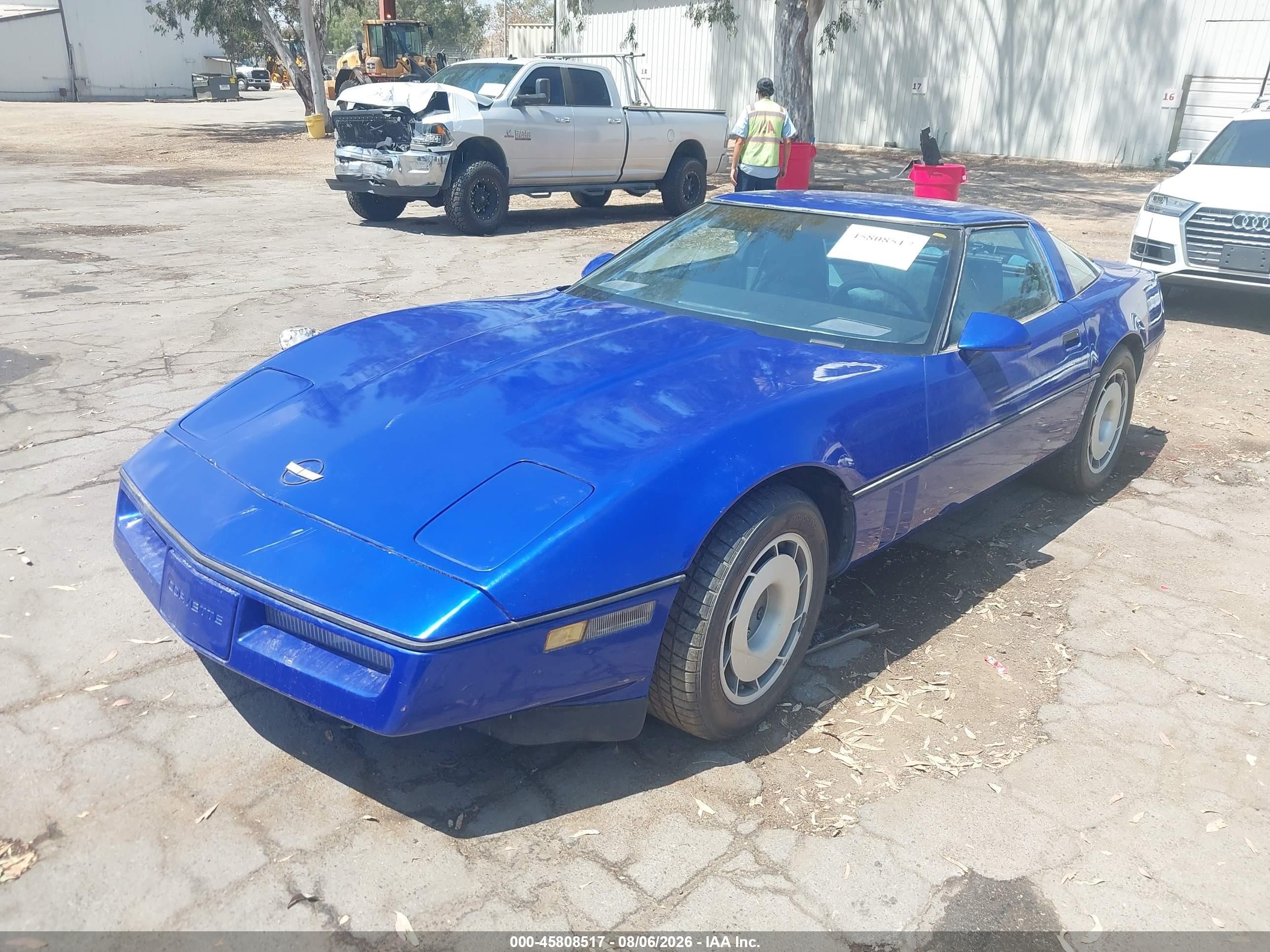 1984 Chevrolet Corvette   Blue vin: 1G1AY0789E5113702