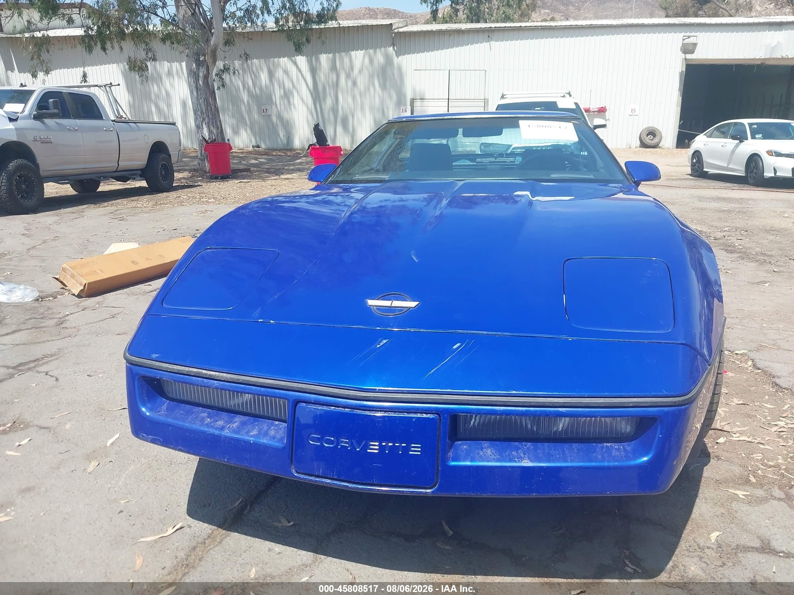 1984 Chevrolet Corvette   Blue vin: 1G1AY0789E5113702