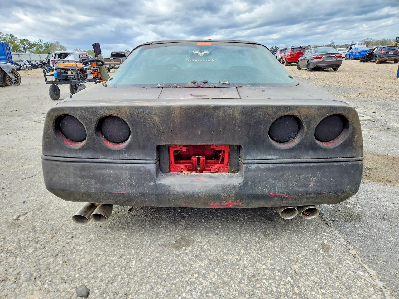 1984 Chevrolet Corvette Красный vin: 1G1AY078XE5125552