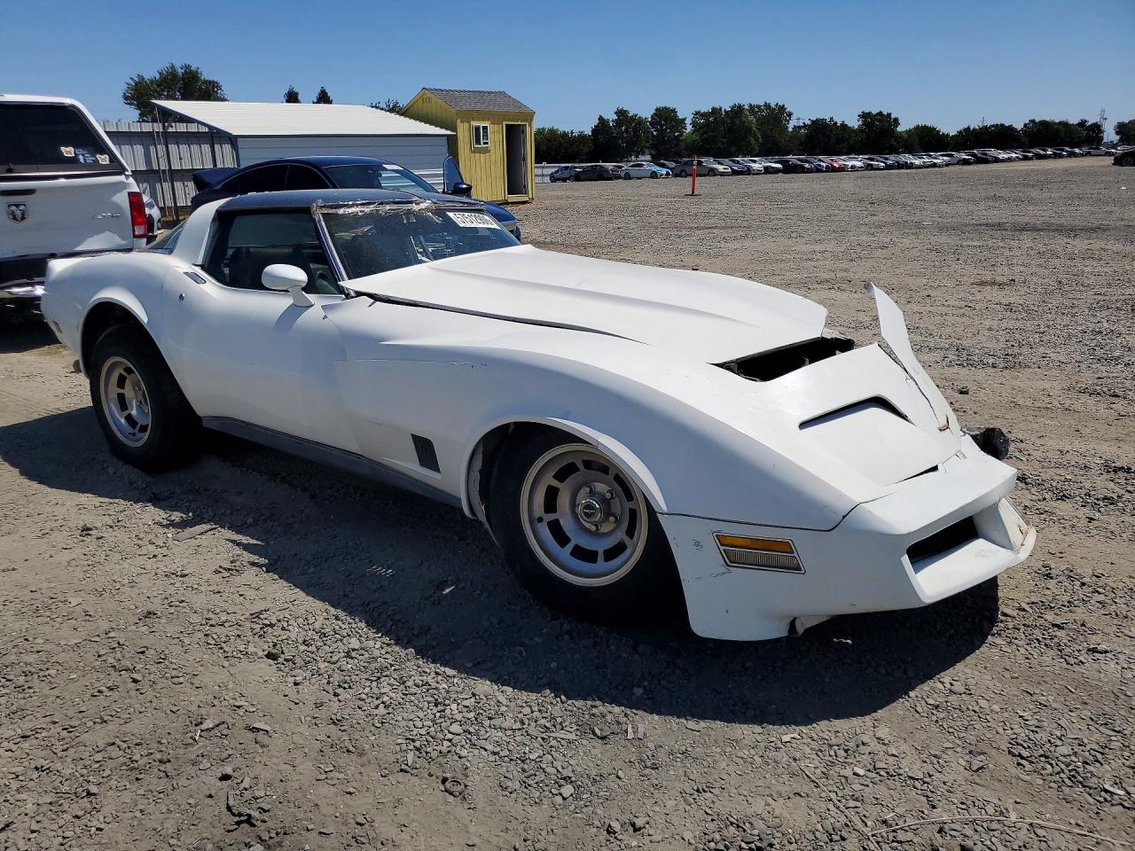1981 Chevrolet Corvette Белый vin: 1G1AY8760BS416278