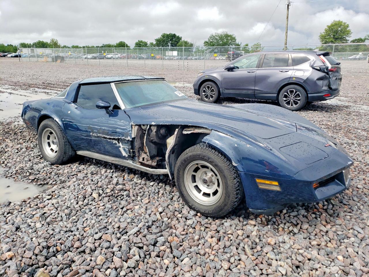 1981 Chevrolet Corvette Blue vin: 1G1AY8761B5104324