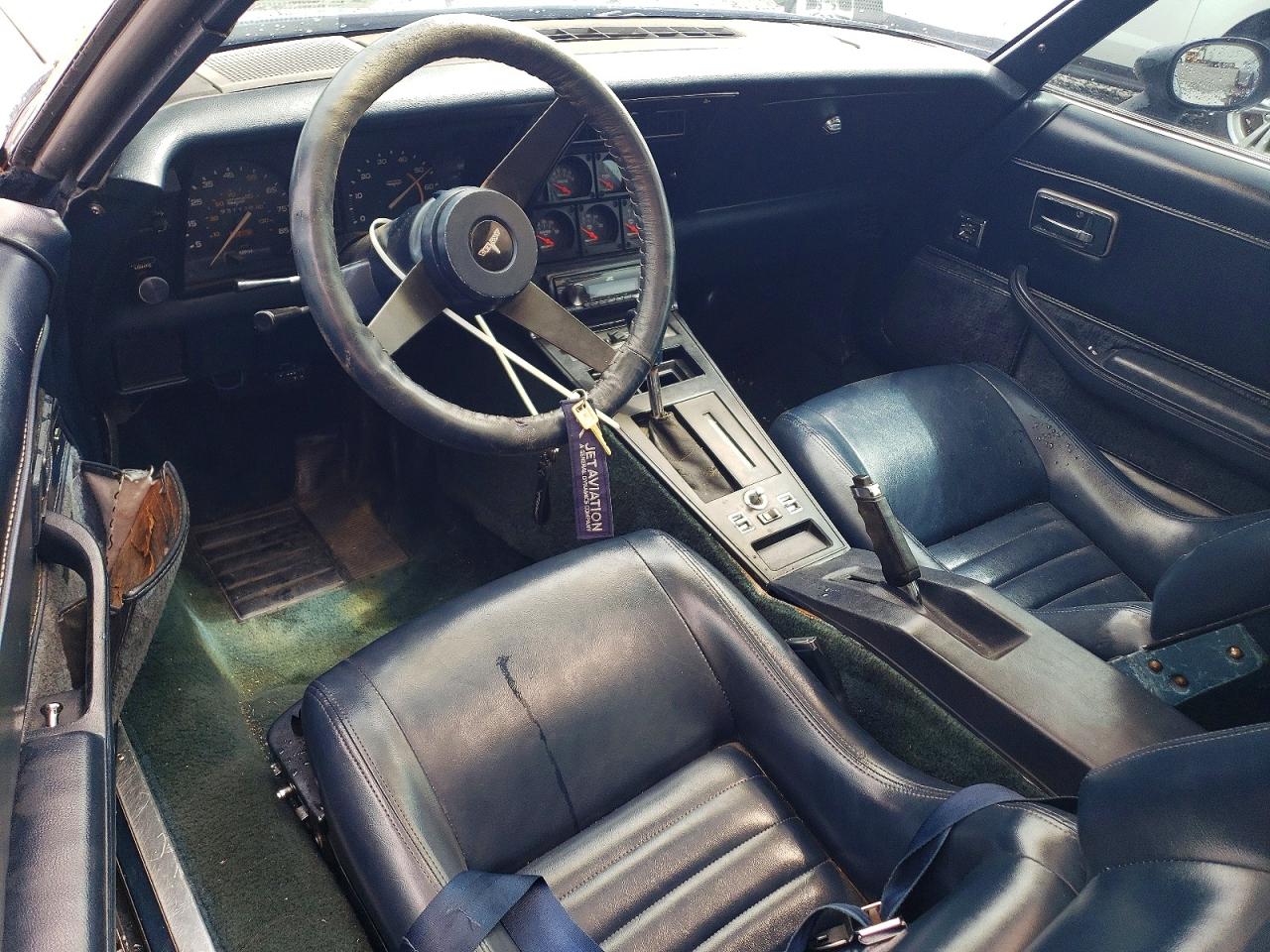1981 Chevrolet Corvette Blue vin: 1G1AY8761B5104324