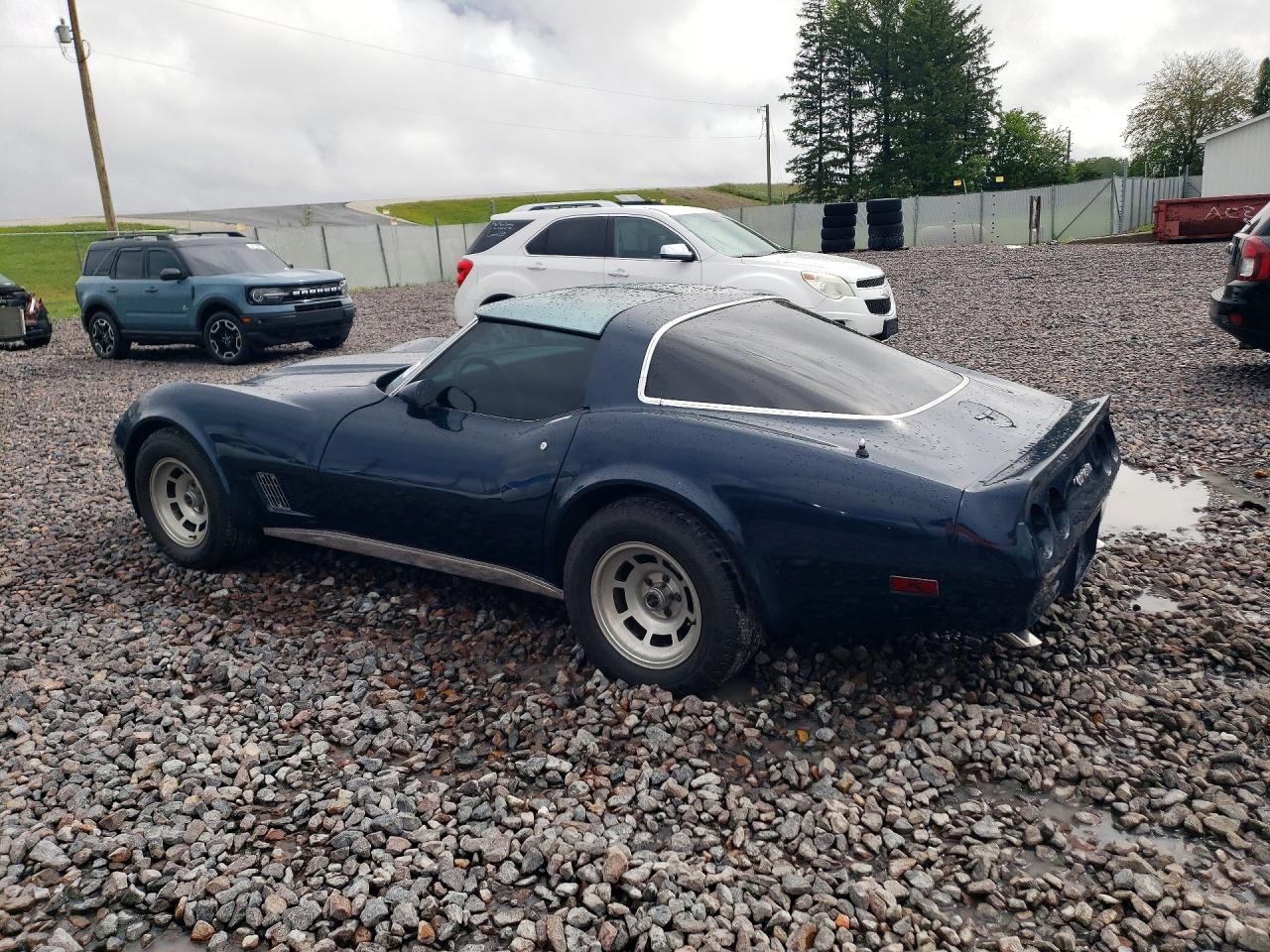 1981 Chevrolet Corvette Blue vin: 1G1AY8761B5104324