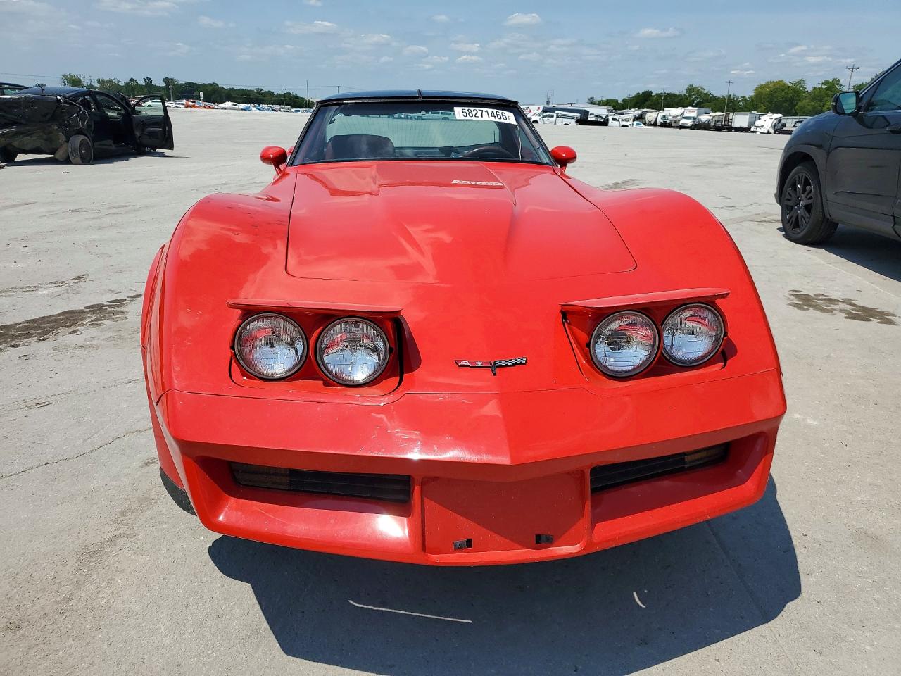 1981 Chevrolet Corvette Красный vin: 1G1AY8762BS424270