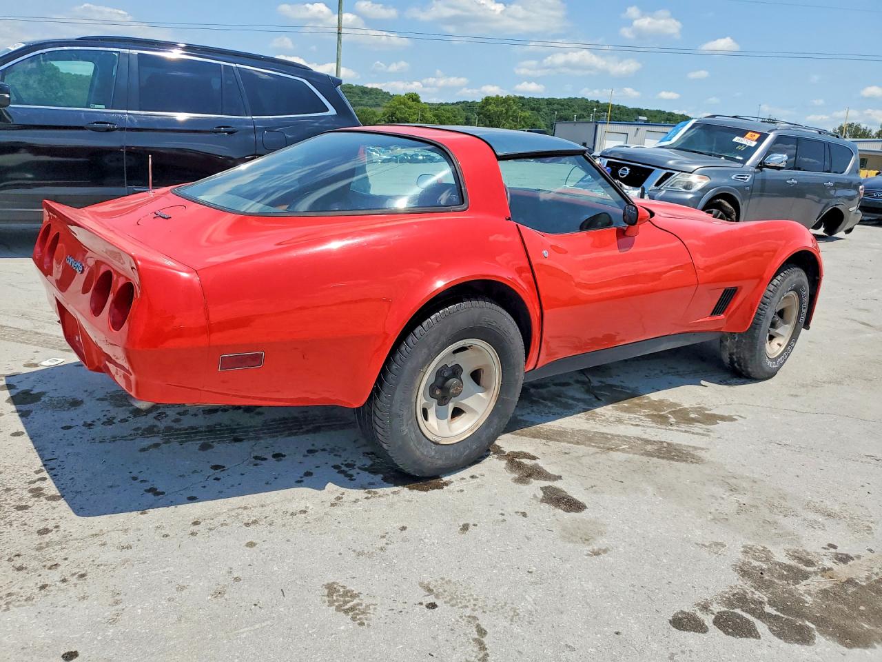 1981 Chevrolet Corvette Красный vin: 1G1AY8762BS424270