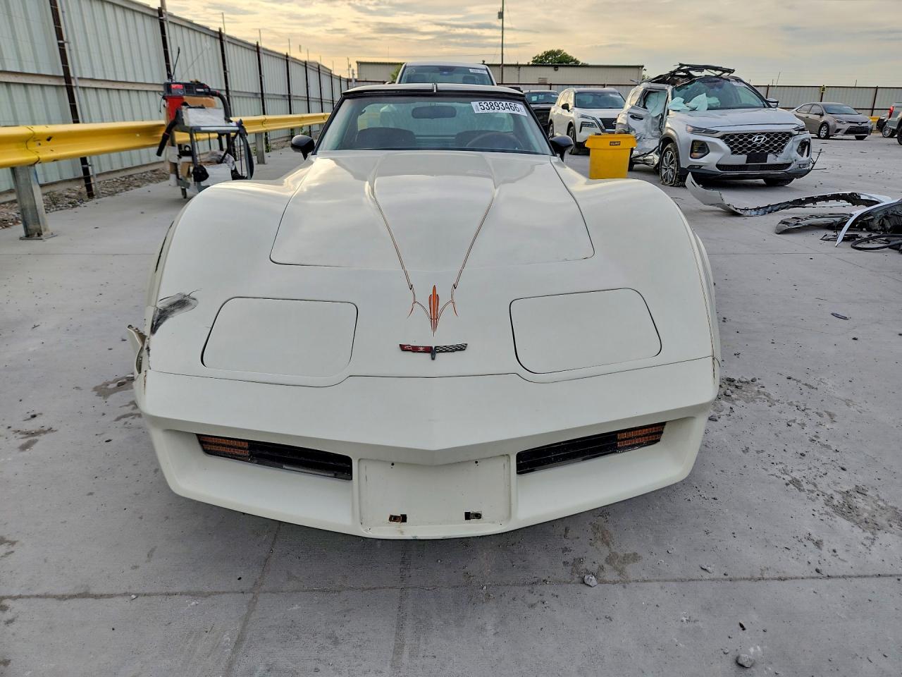 1981 Chevrolet Corvette White vin: 1G1AY8764BS402447