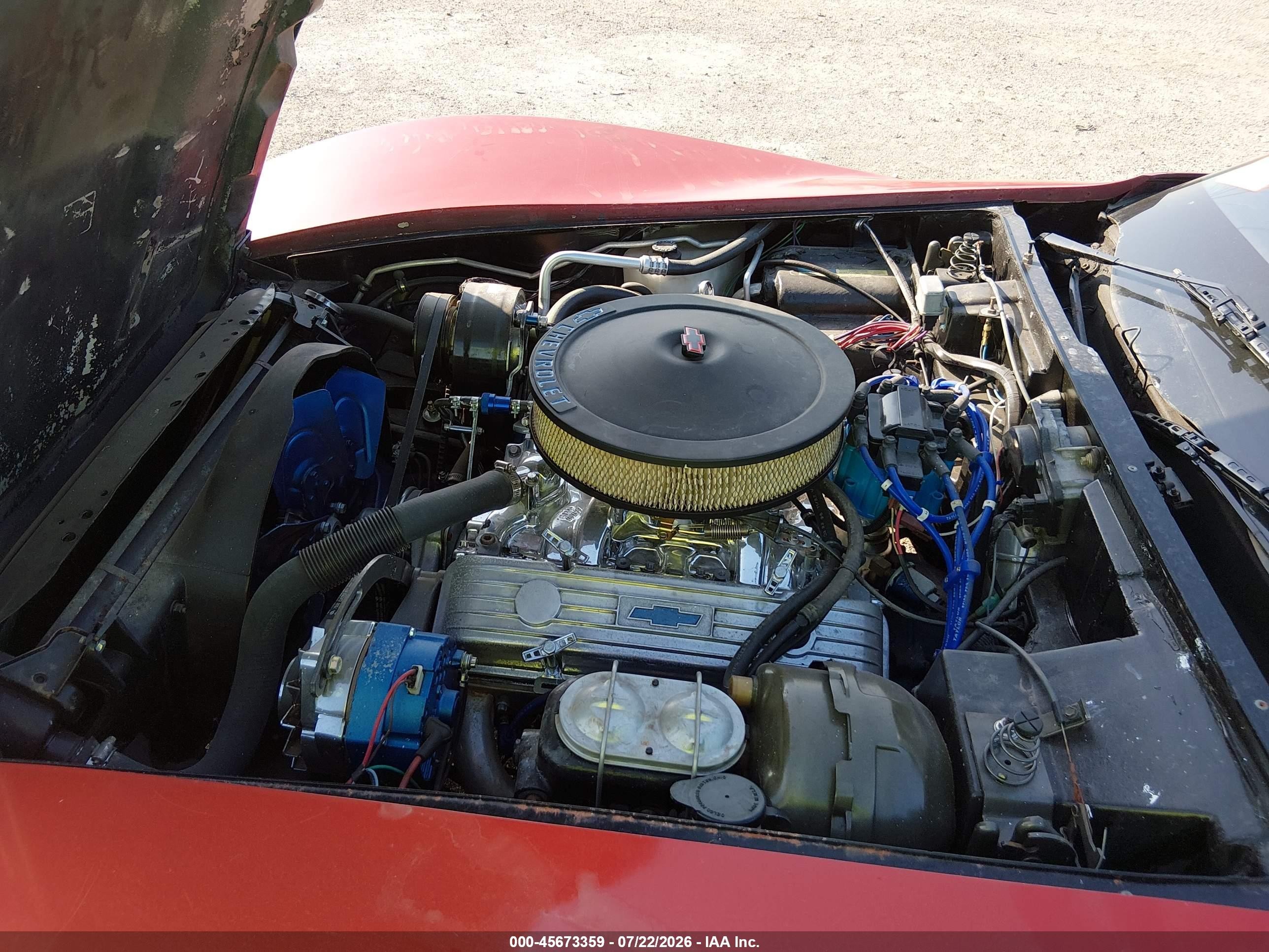 1981 Chevrolet Corvette   Red vin: 1G1AY8765BS415269