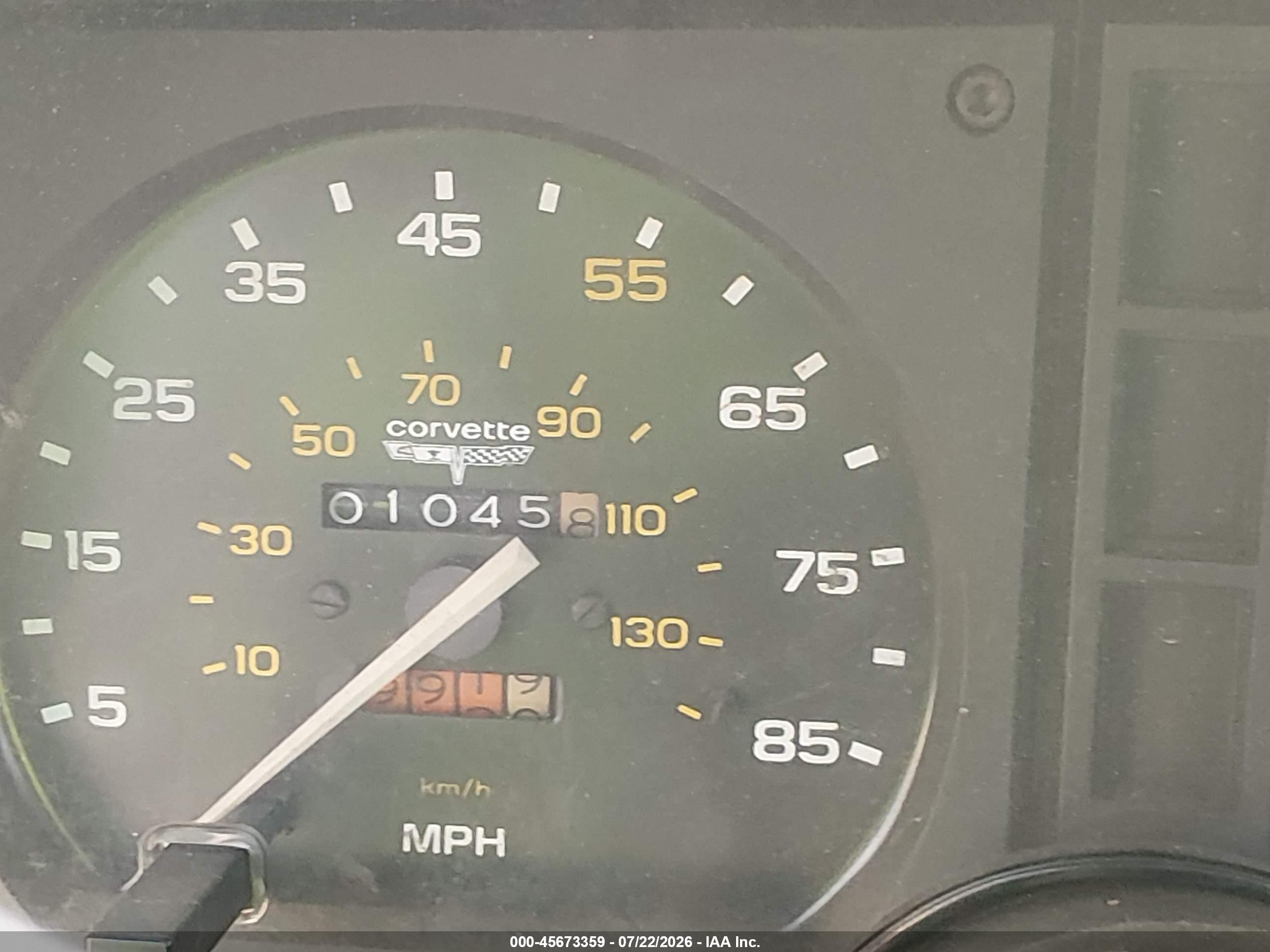 1981 Chevrolet Corvette   Red vin: 1G1AY8765BS415269