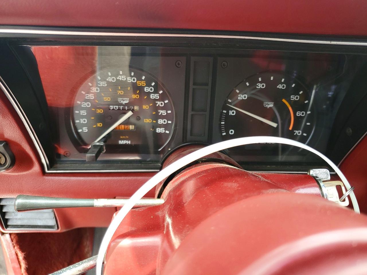 1982 Chevrolet Corvette Silver vin: 1G1AY8781C5110515